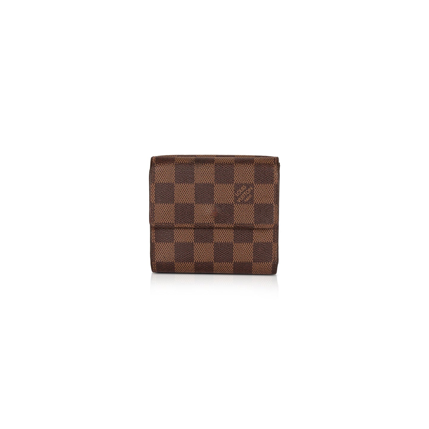 Louis Vuitton Damier Ebene Elise Wallet