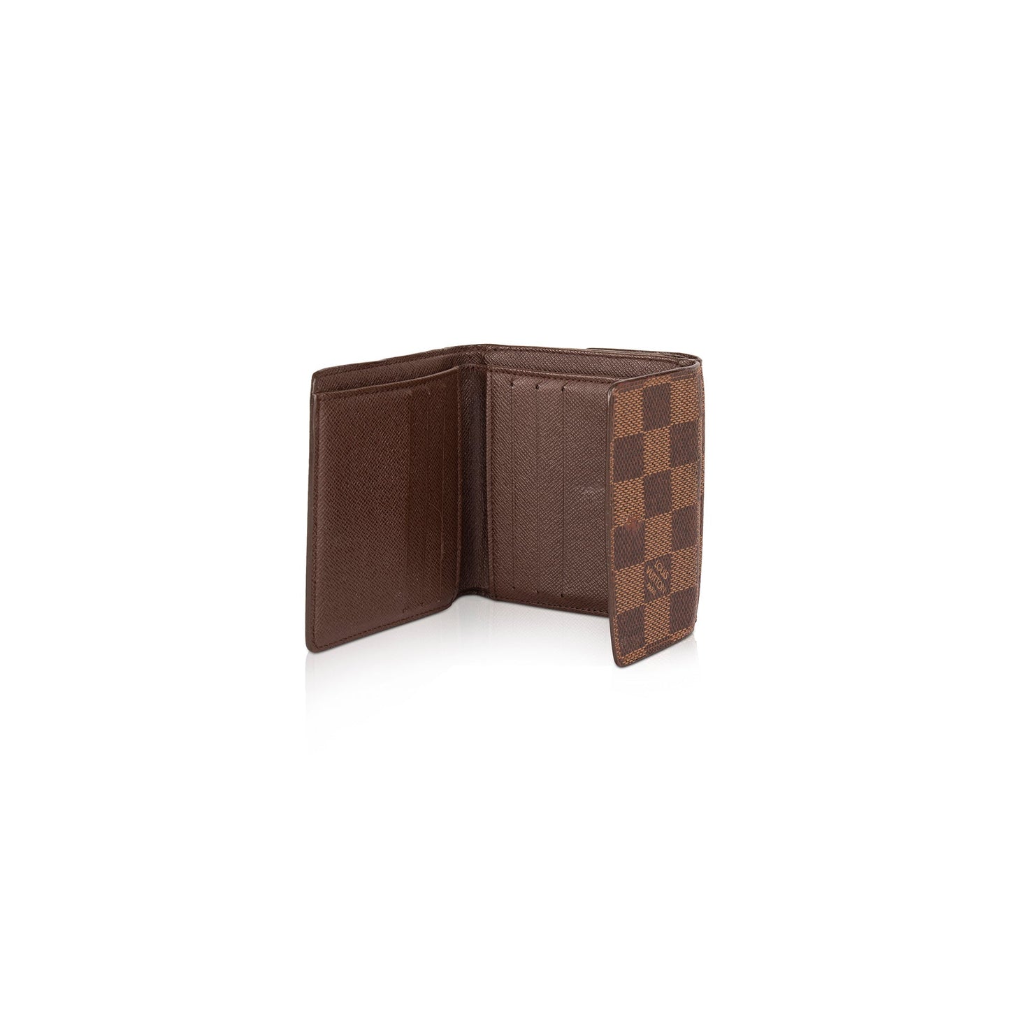Louis Vuitton Damier Ebene Elise Wallet