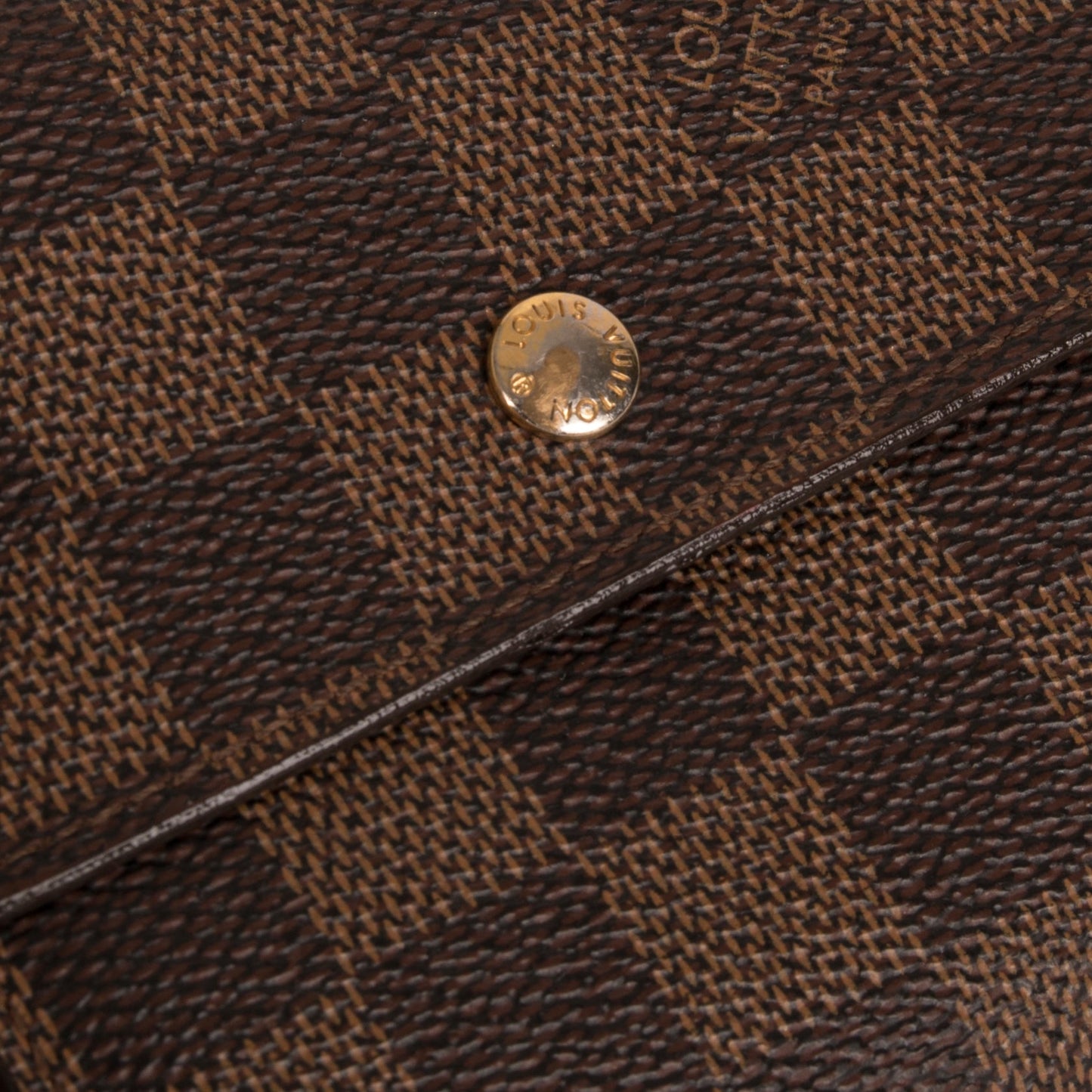 Louis Vuitton Damier Ebene Elise Wallet