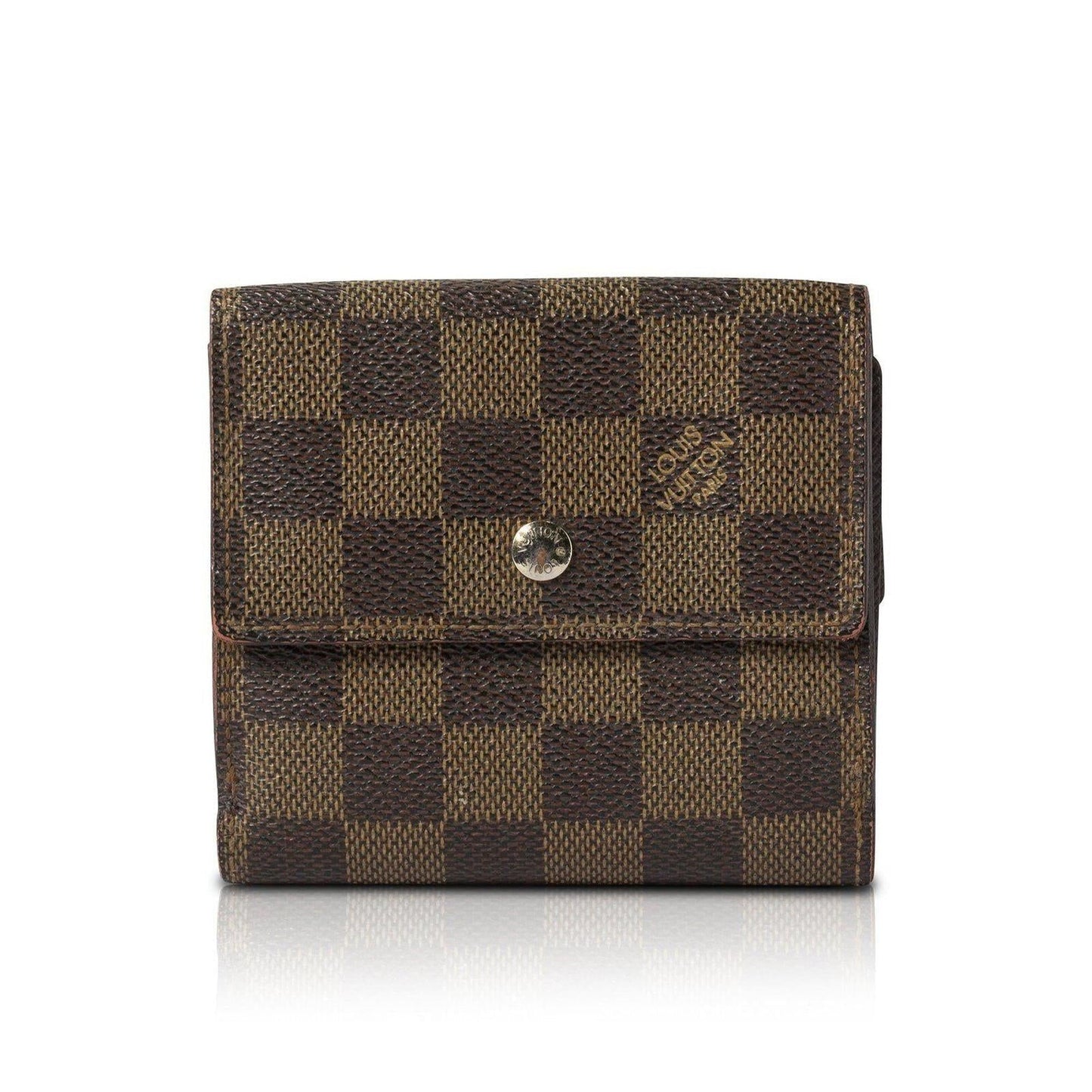Louis Vuitton Damier Ebene Elise Wallet