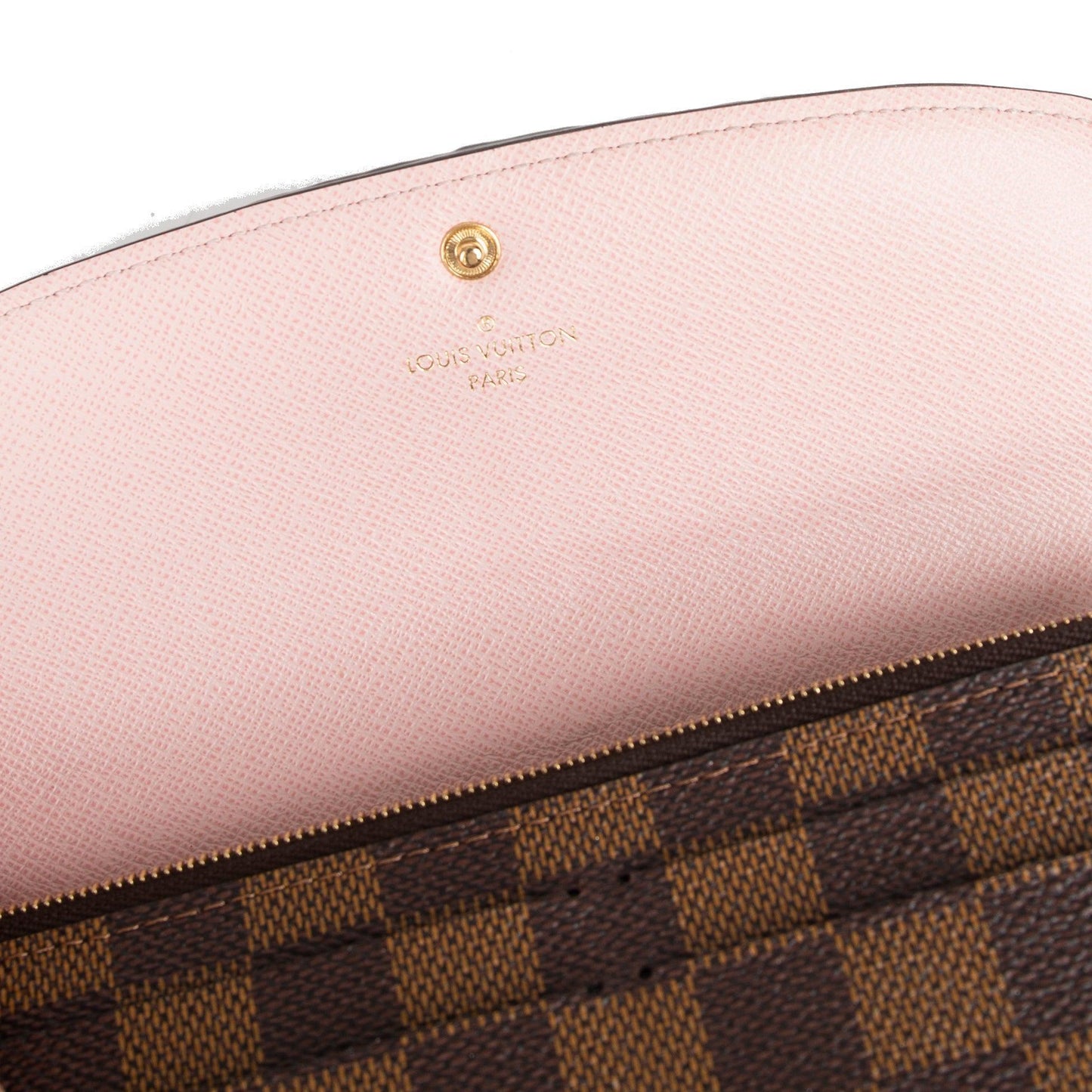 Louis Vuitton Damier Ebene Emilie Wallet