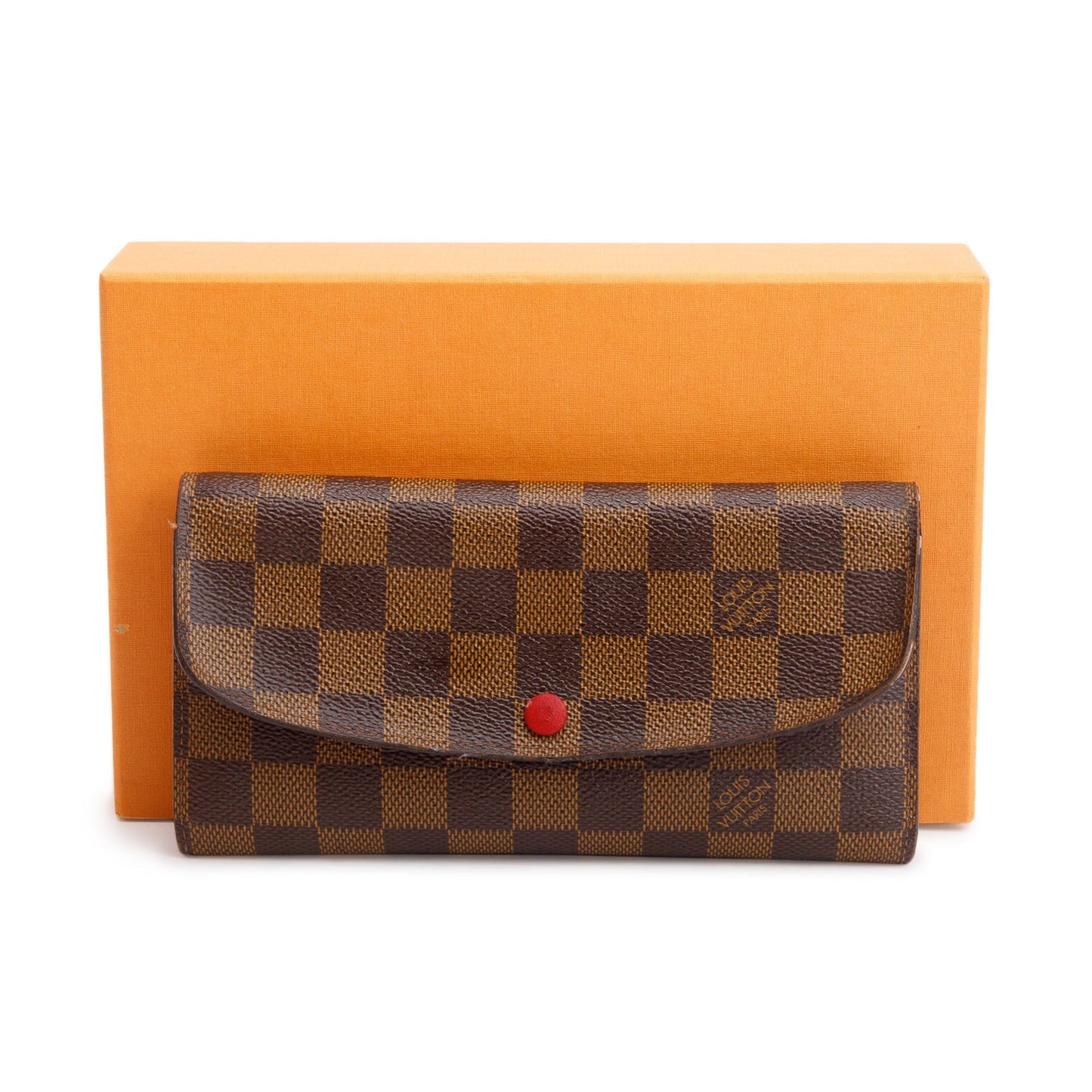 Louis Vuitton Damier Ebene Emilie Wallet