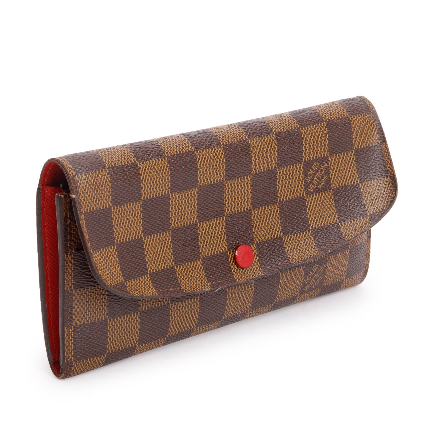 Louis Vuitton Damier Ebene Emilie Wallet