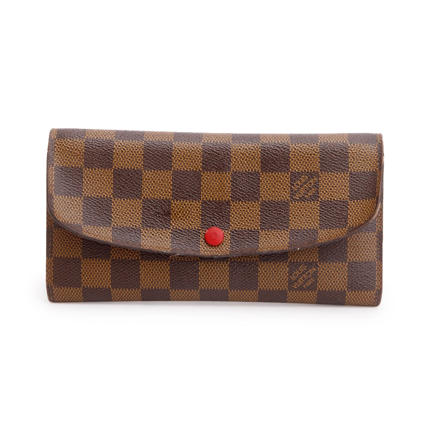 Louis Vuitton Damier Ebene Emilie Wallet