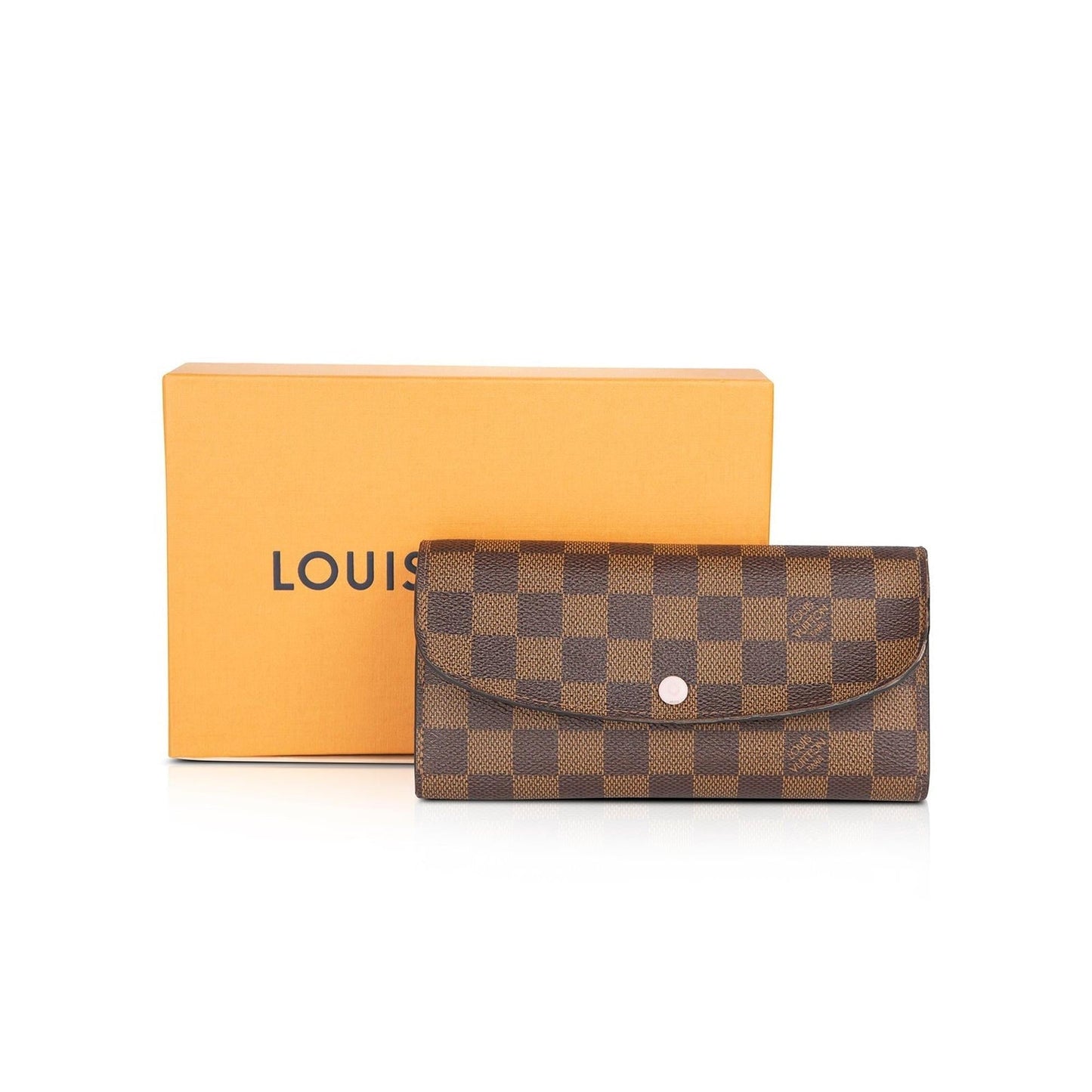 Louis Vuitton Damier Ebene Emilie Wallet