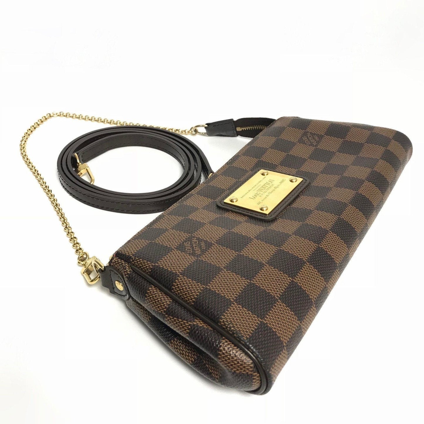Louis Vuitton Damier Ebene Eva Clutch