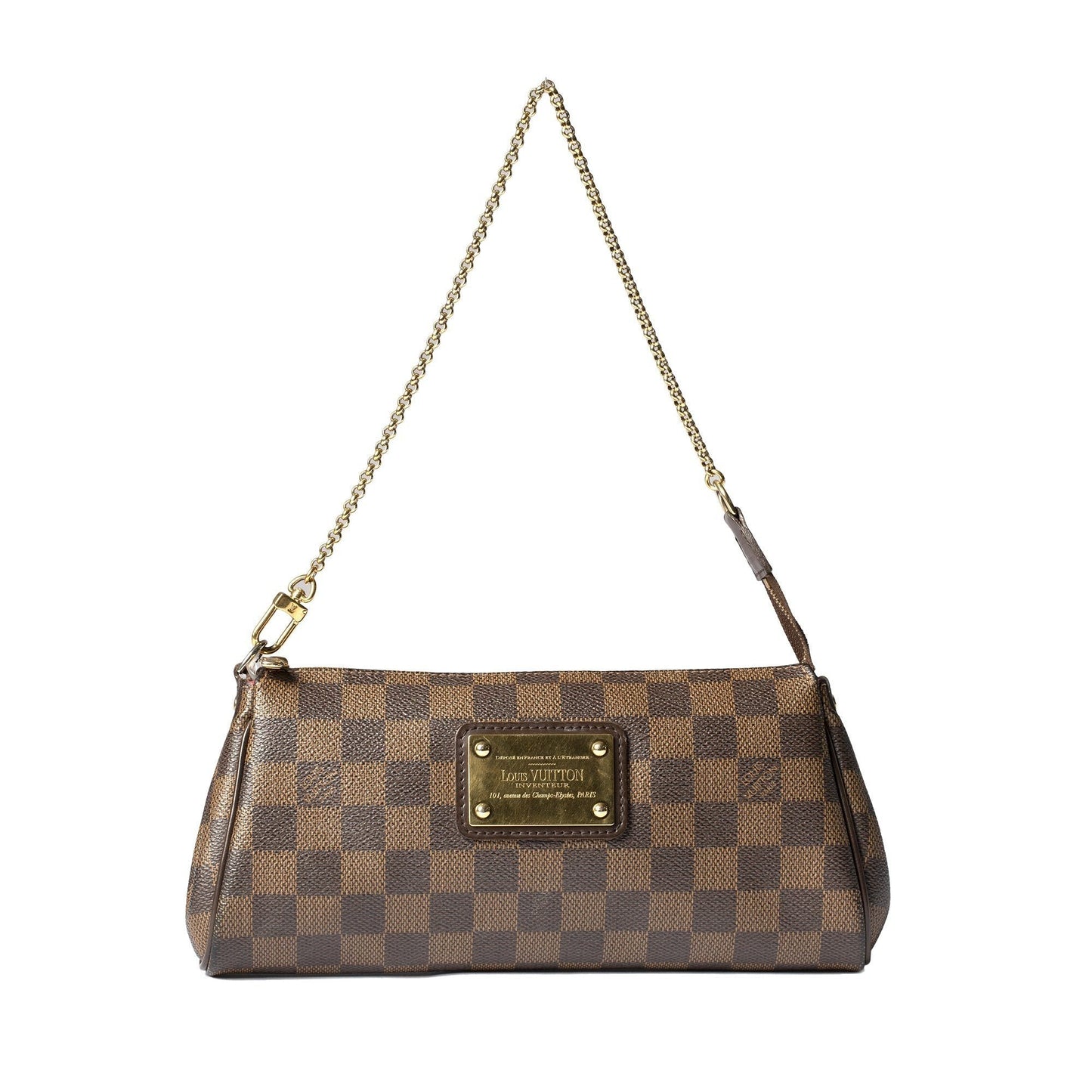 Louis Vuitton Damier Ebene Eva Clutch