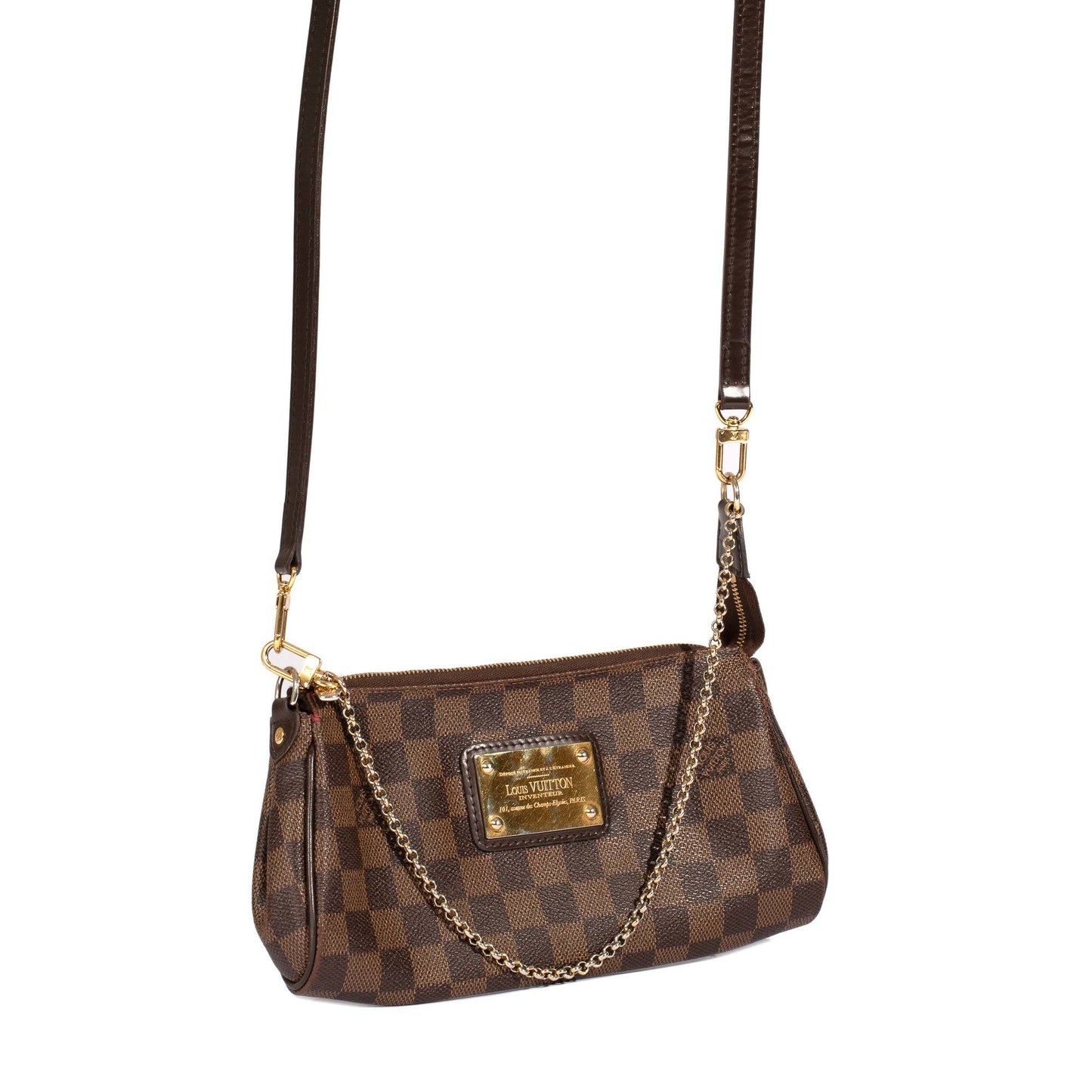 Louis Vuitton Damier Ebene Eva Clutch