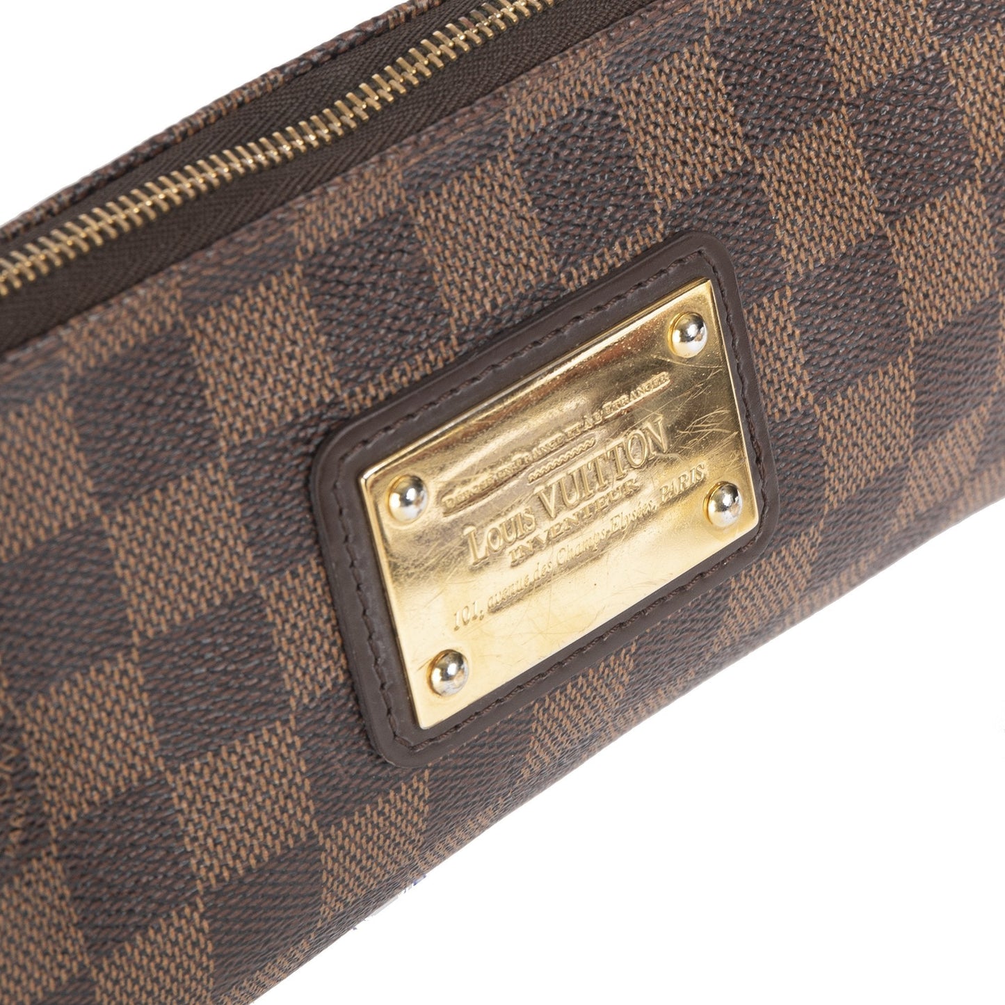 Louis Vuitton Damier Ebene Eva Clutch