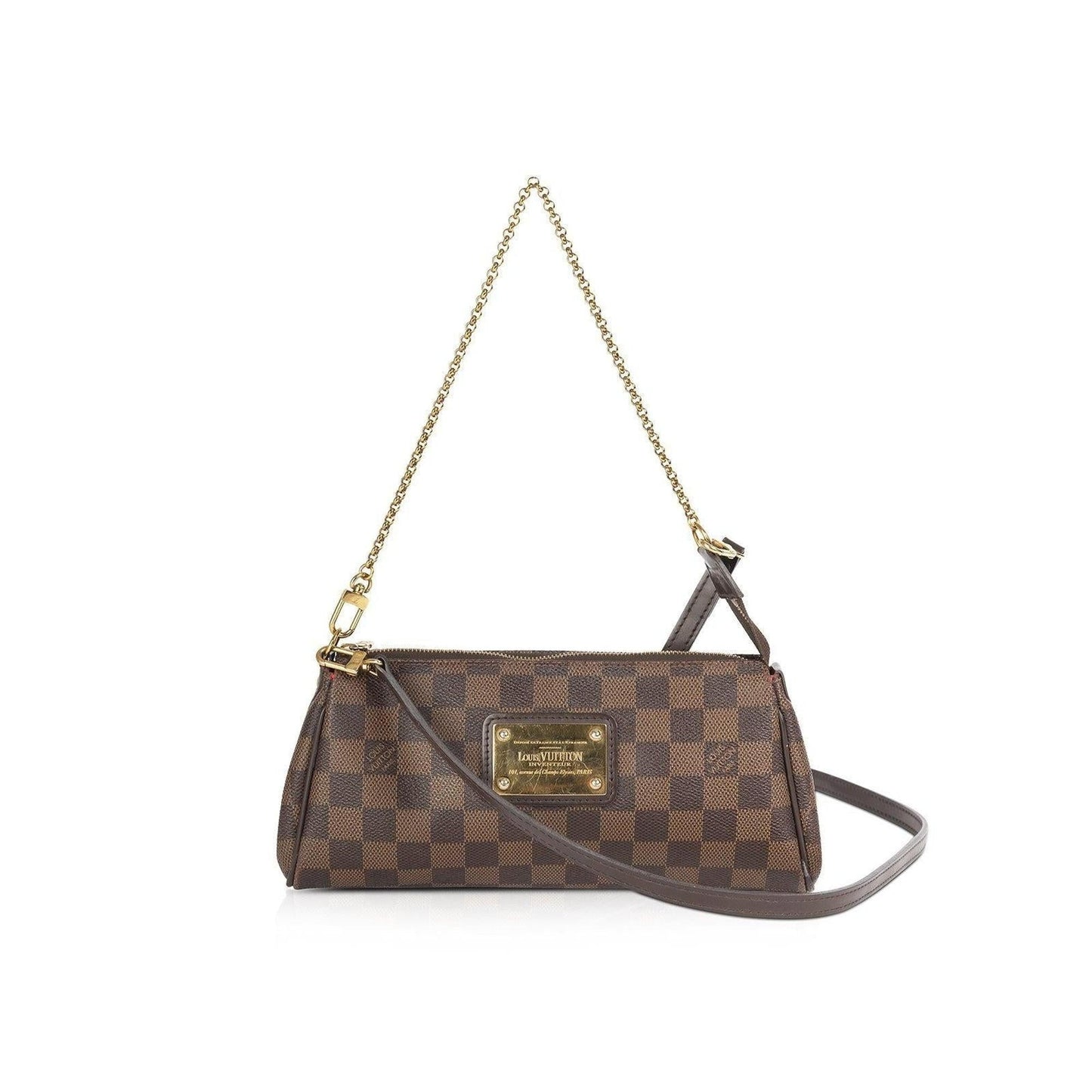 Louis Vuitton Damier Ebene Eva Clutch