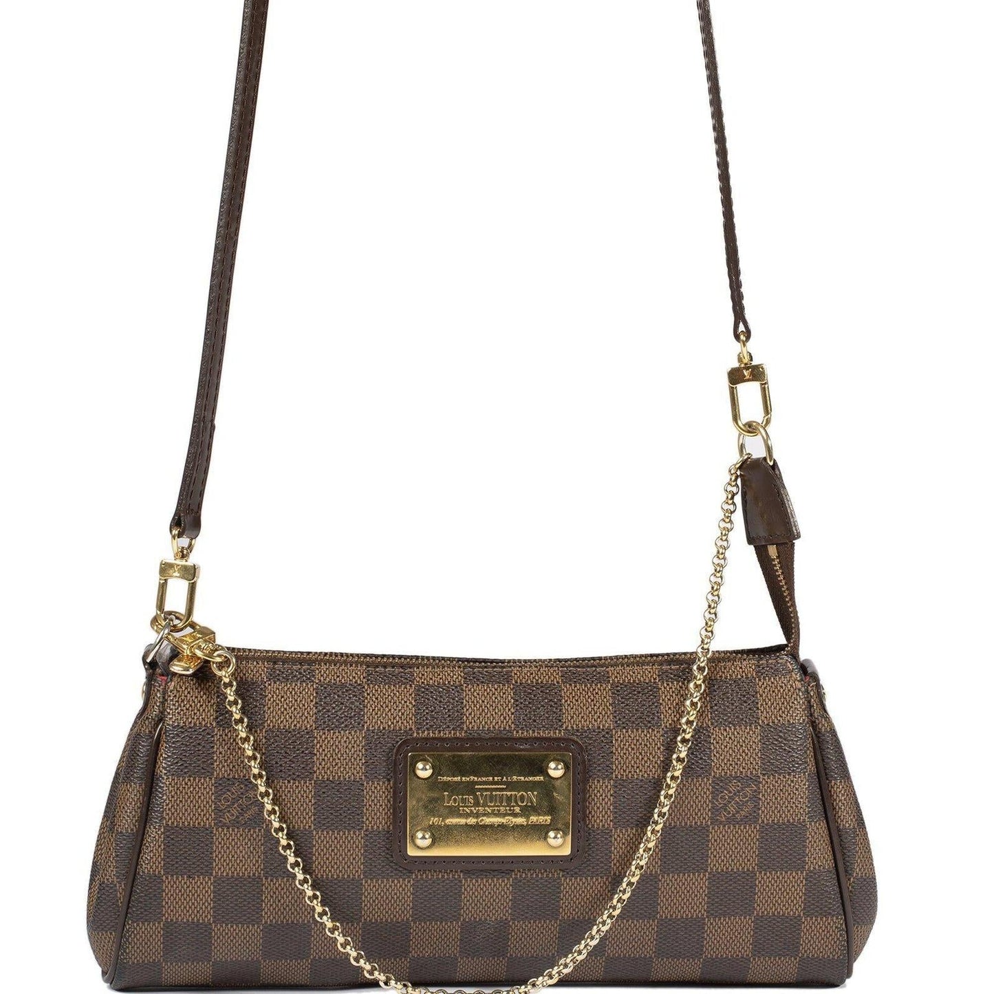 Louis Vuitton Damier Ebene Eva Clutch