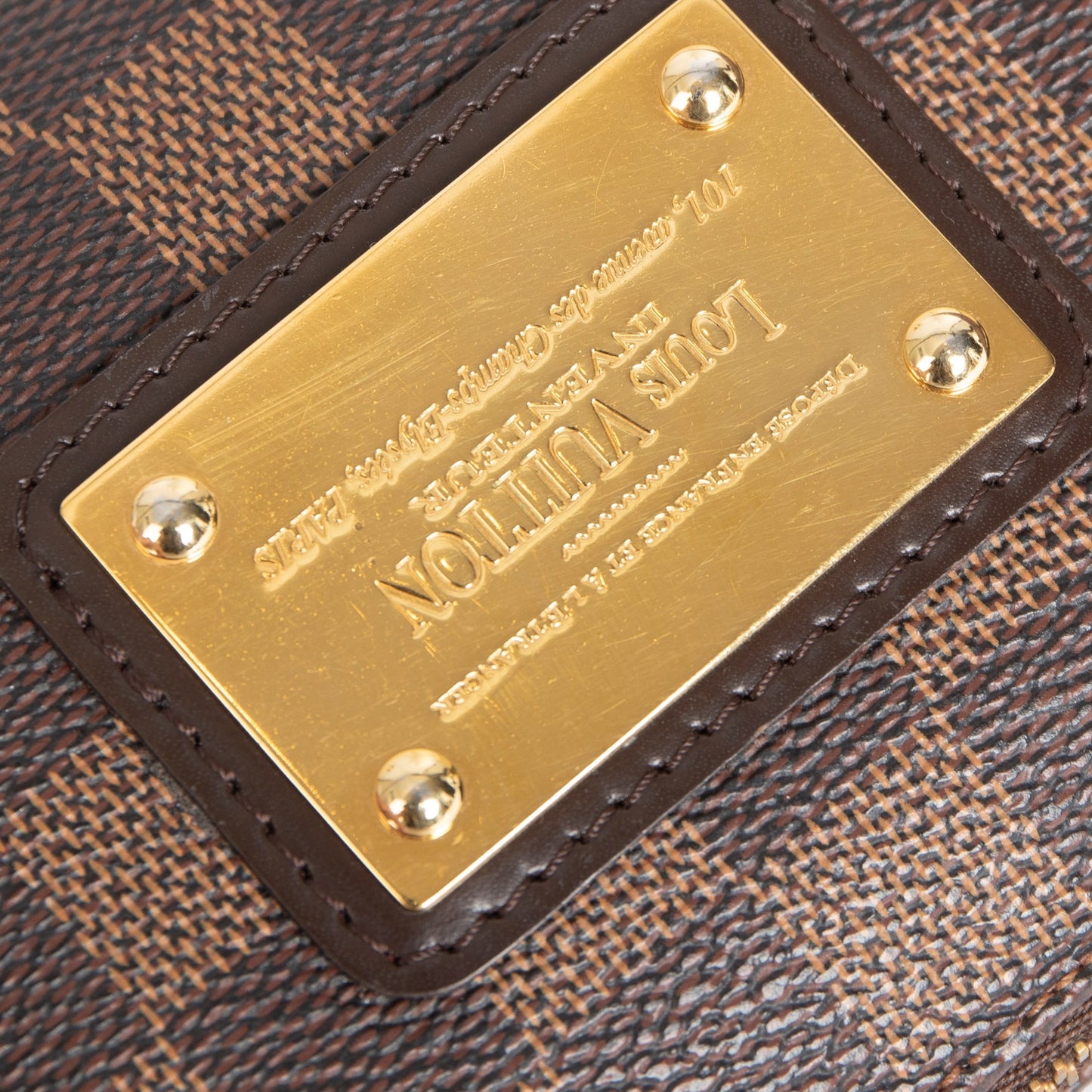 Louis Vuitton Damier Ebene Eva Clutch