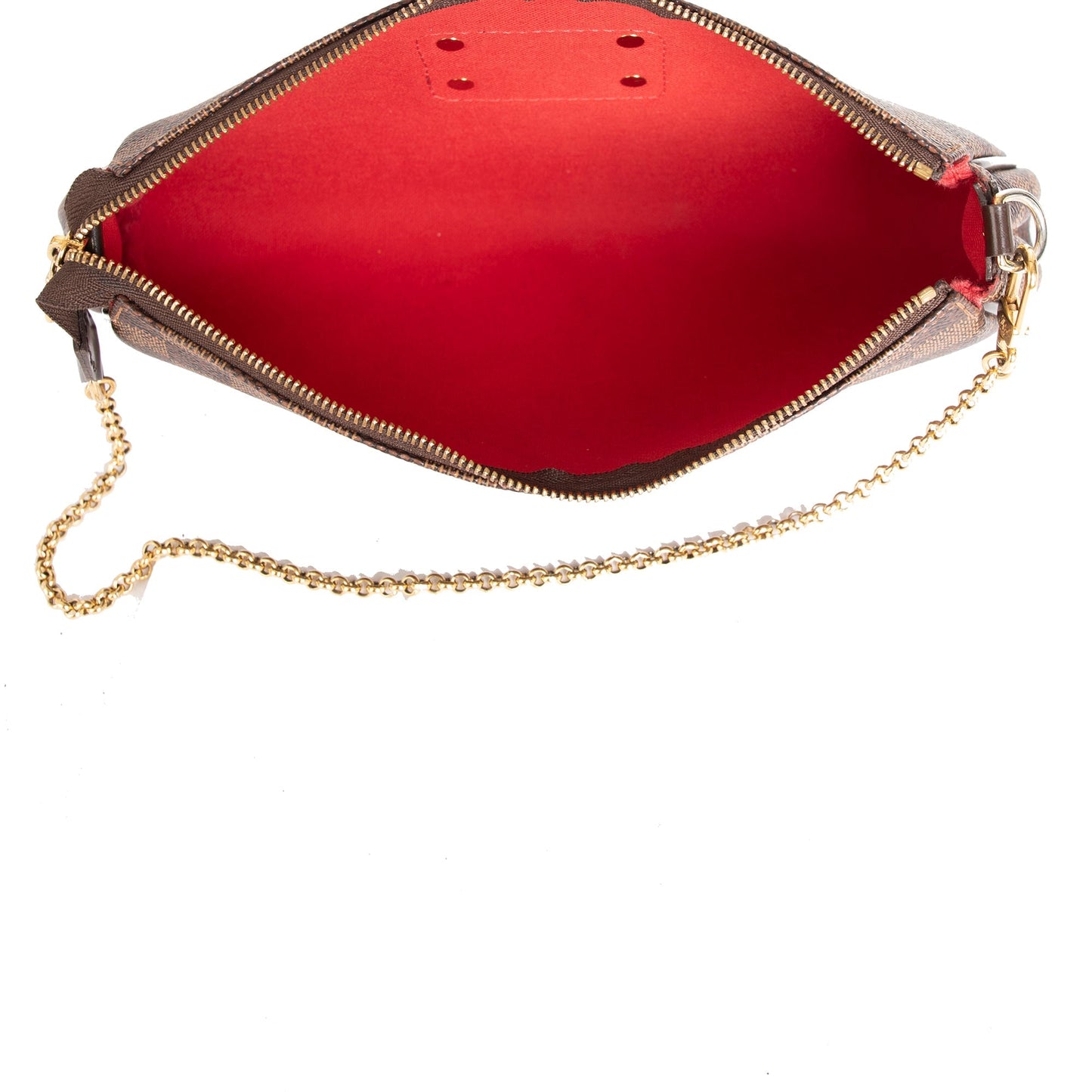 Louis Vuitton Damier Ebene Eva Clutch