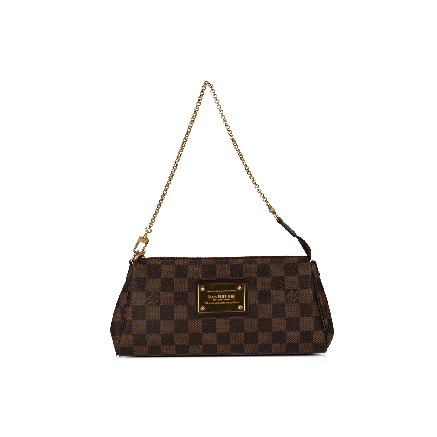 Louis Vuitton Damier Ebene Eva Clutch
