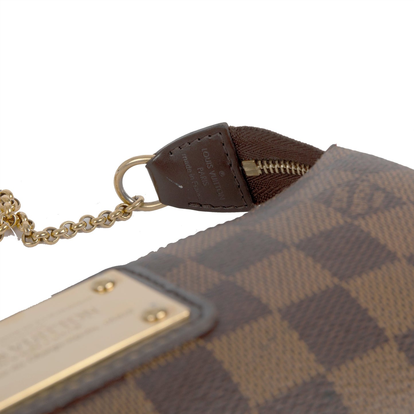 Louis Vuitton Damier Ebene Eva Clutch