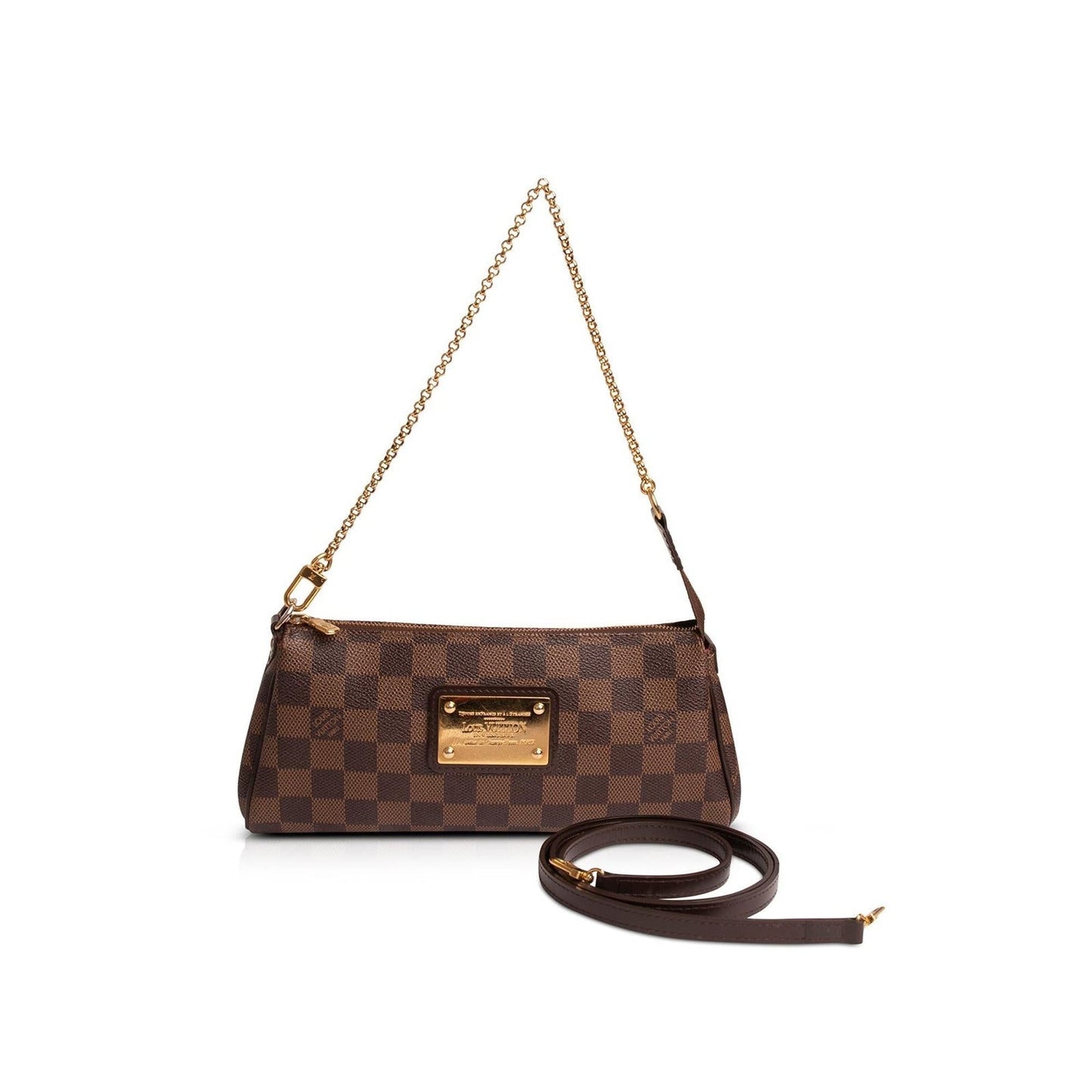 Louis Vuitton Damier Ebene Eva Clutch