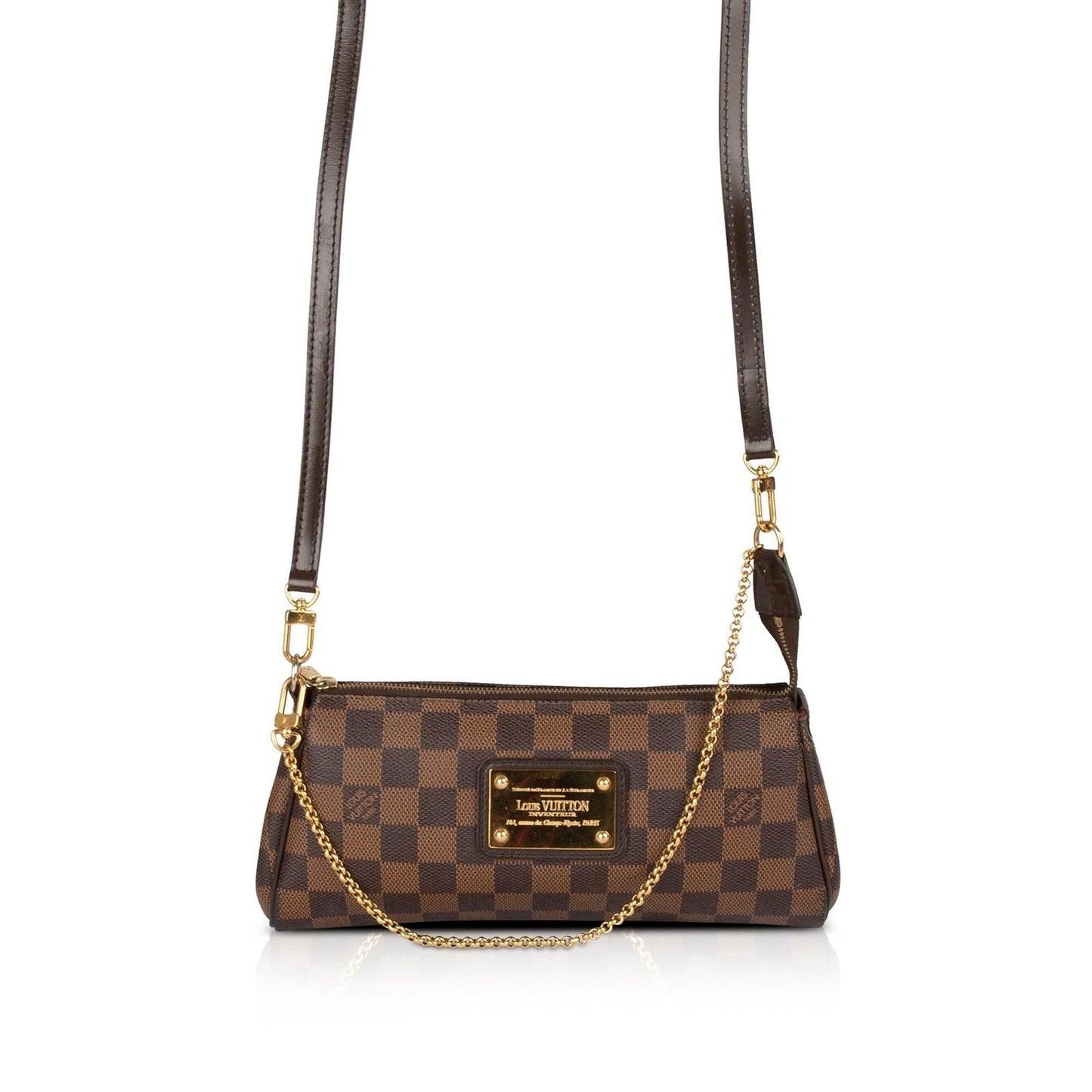Louis Vuitton Damier Ebene Eva Clutch