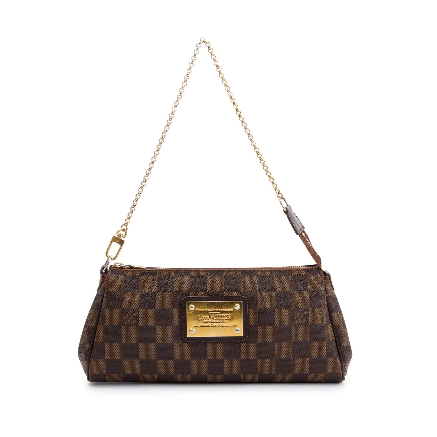 Louis Vuitton Damier Ebene Eva Clutch
