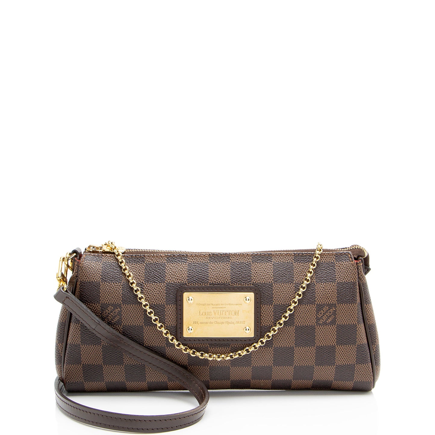 Louis Vuitton Damier Ebene Eva Clutch