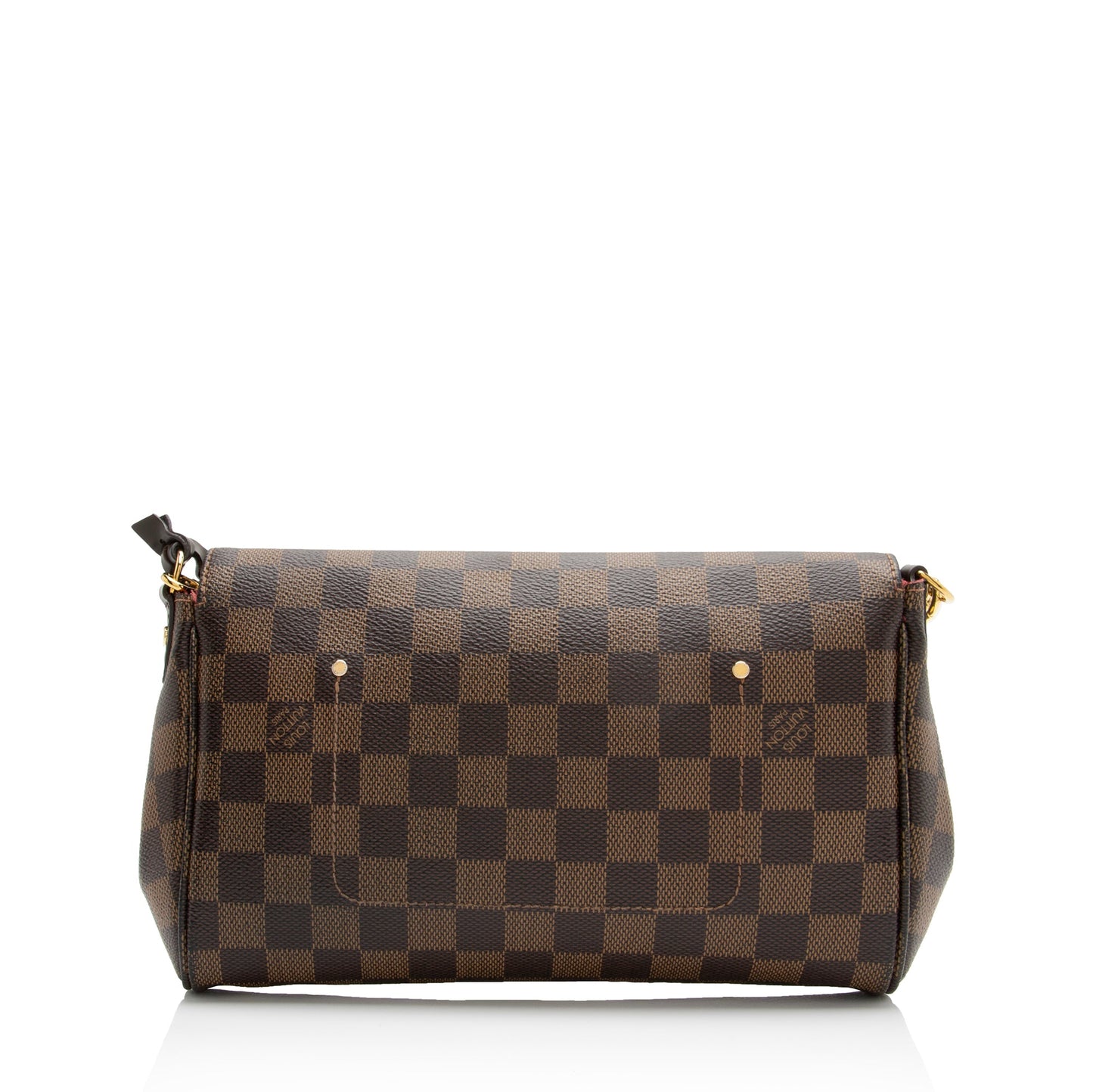 Louis Vuitton Damier Ebene Favorite MM Shoulder Bag (SHF-23335)