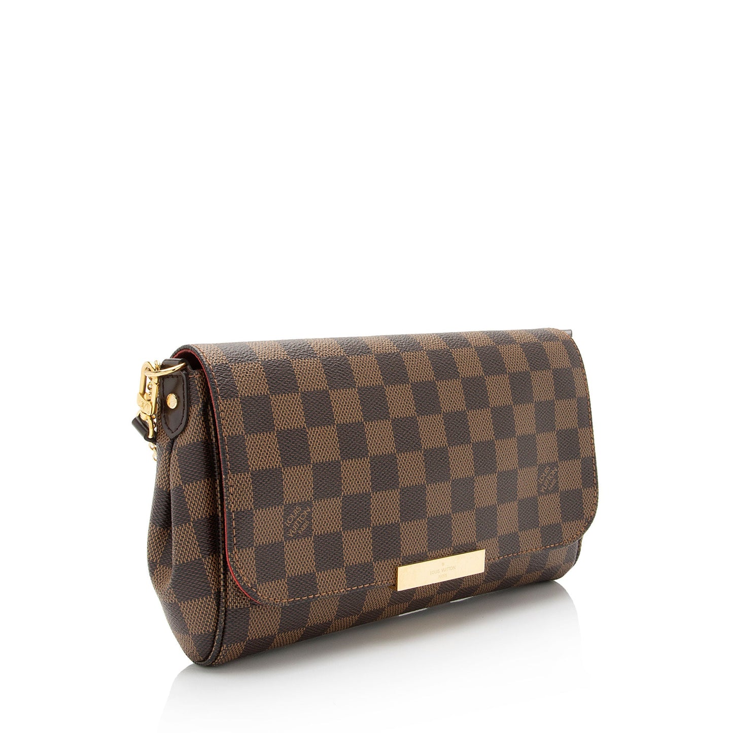 Louis Vuitton Damier Ebene Favorite MM Shoulder Bag (SHF-3hLXYz)