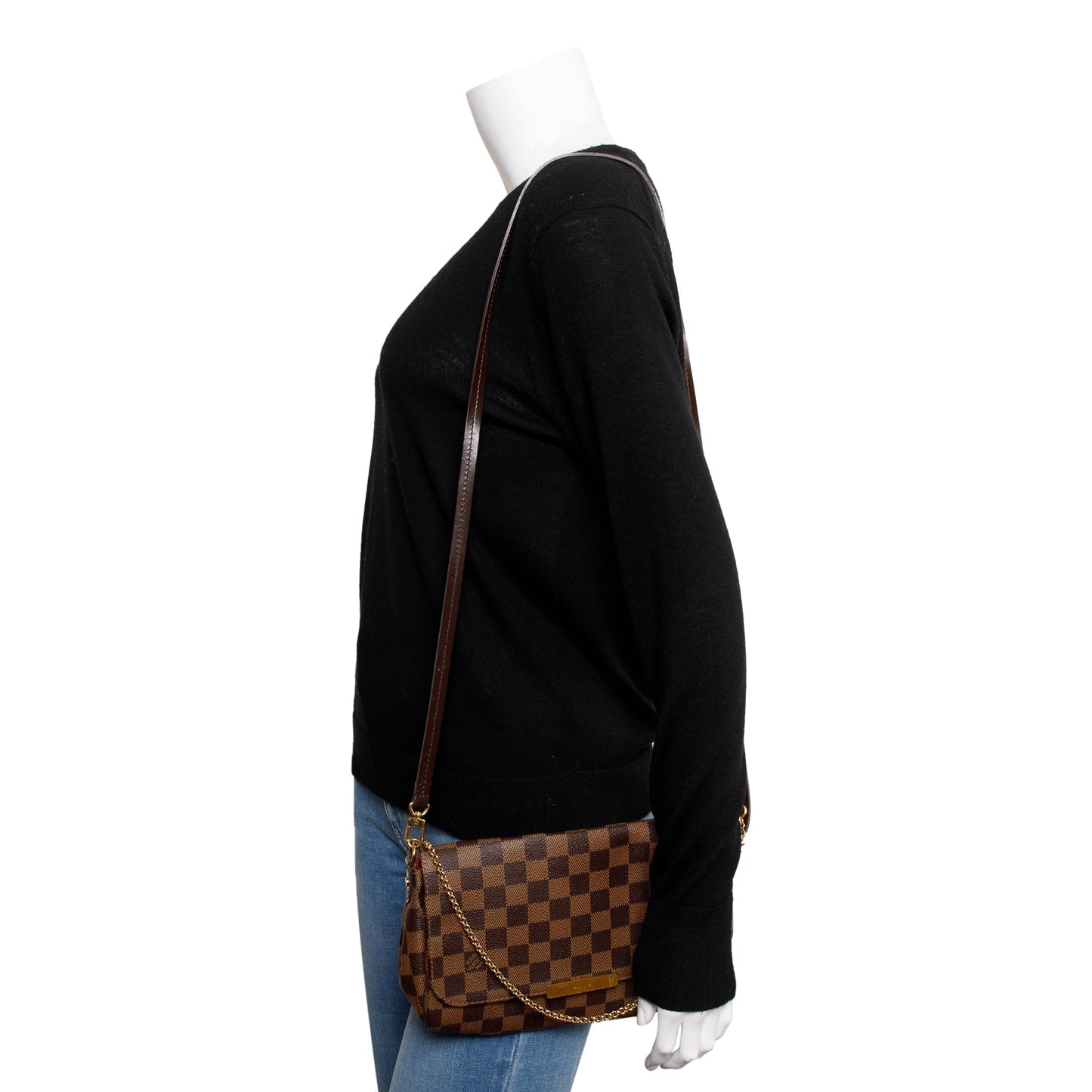 Louis Vuitton Damier Ebene Favorite MM