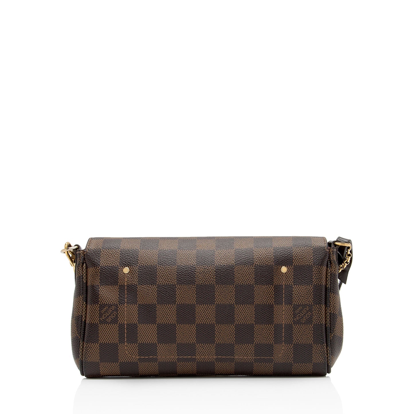 Louis Vuitton Damier Ebene Favorite PM Shoulder Bag (SHF-XSiqcg)