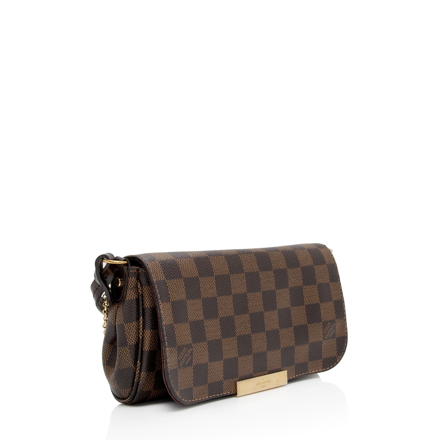 Louis Vuitton Damier Ebene Favorite PM Shoulder Bag (SHF-XSiqcg)