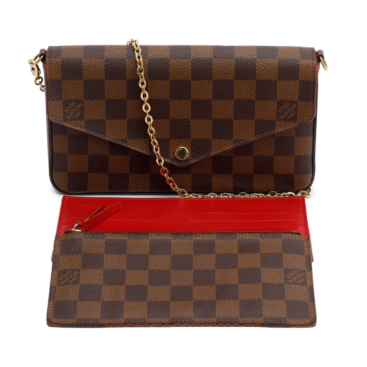 Louis Vuitton Damier Ebene Felicie Pochette