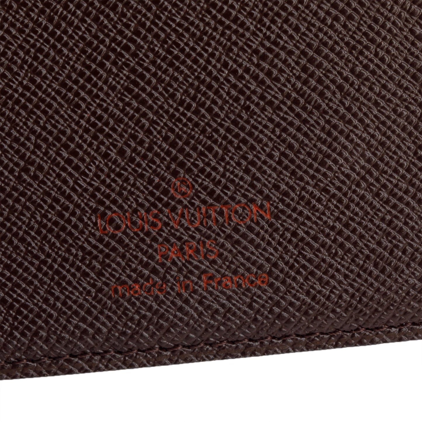 Louis Vuitton Damier Ebene French Purse Compact Wallet