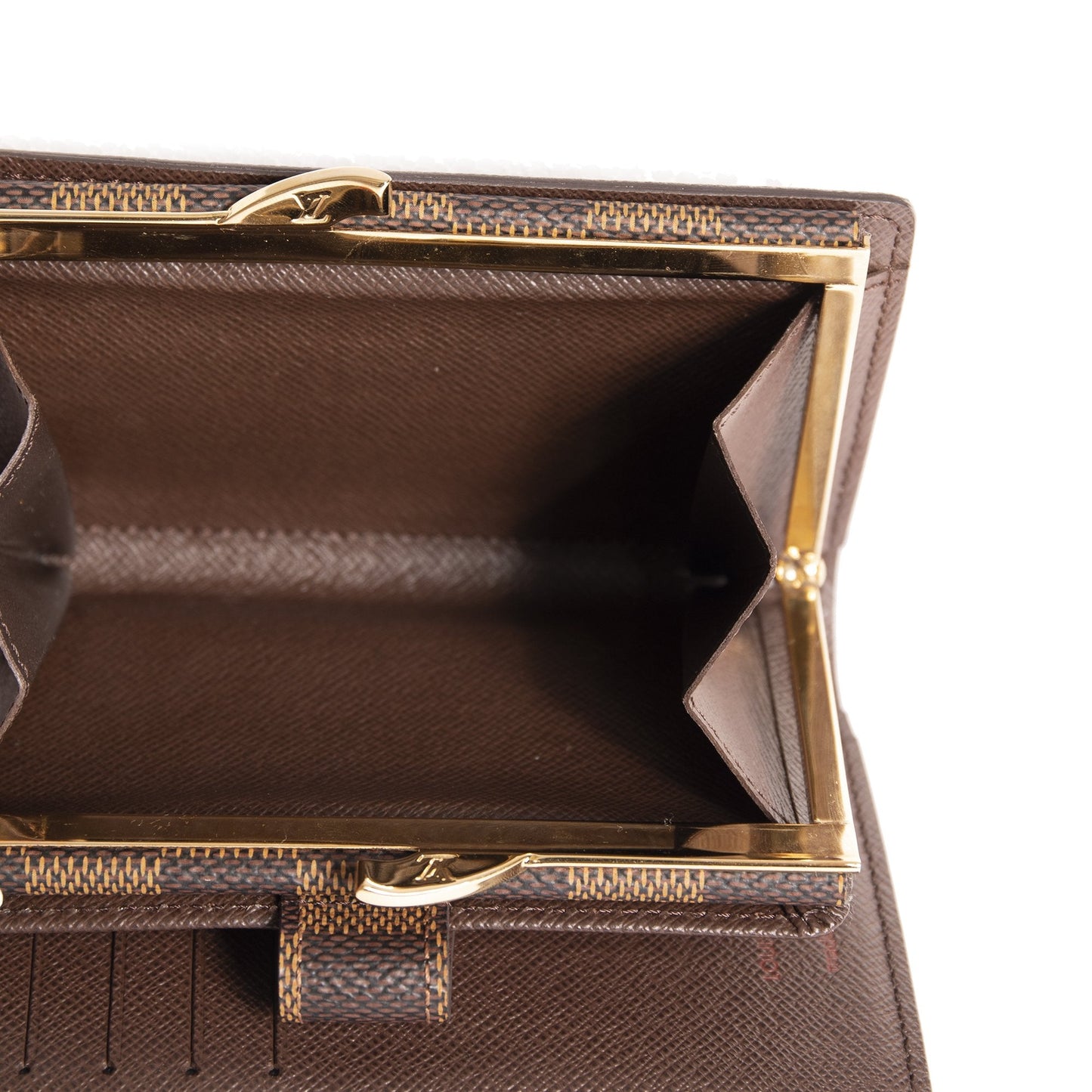 Louis Vuitton Damier Ebene French Purse Wallet