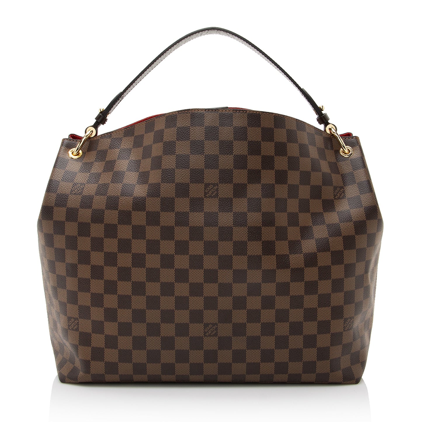 Louis Vuitton Damier Ebene Graceful MM Hobo (SHF-22662)