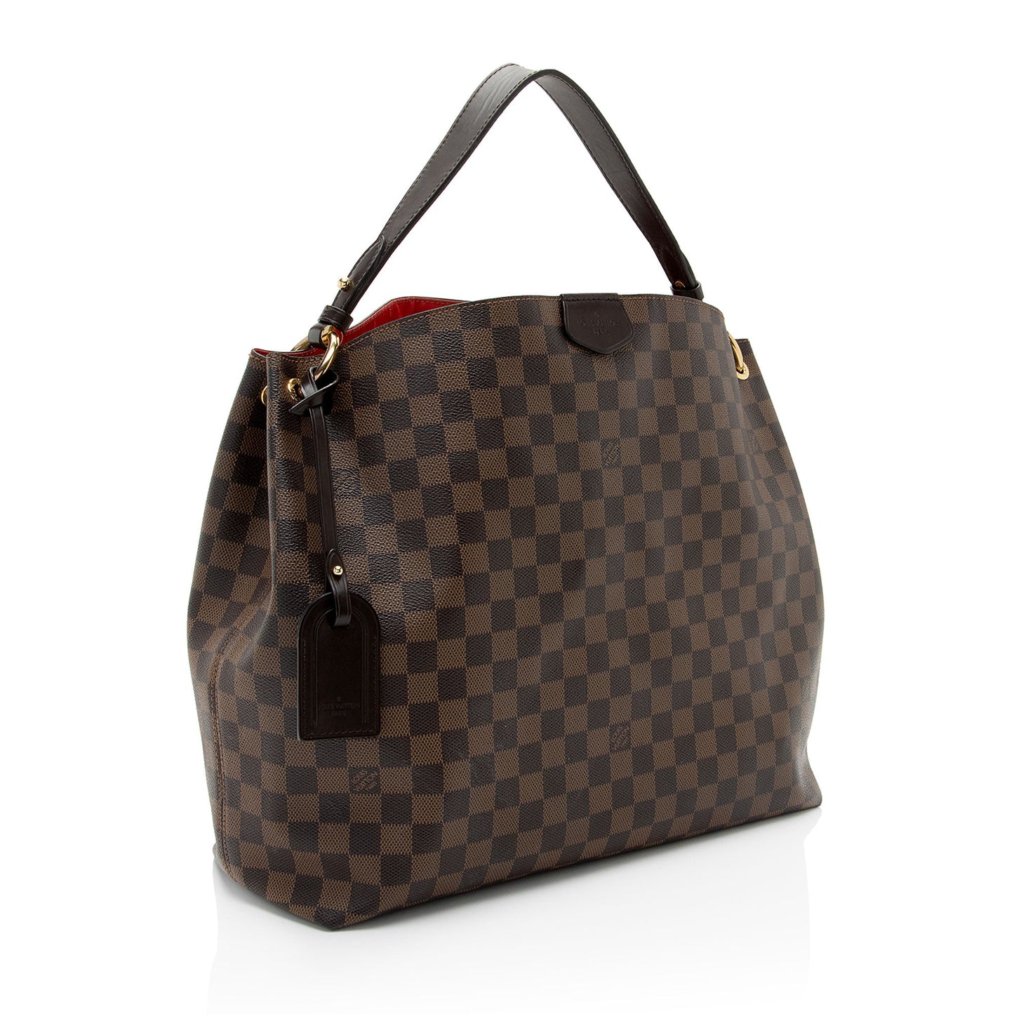 Louis Vuitton Damier Ebene Graceful MM Hobo (SHF-NqYGGJ)