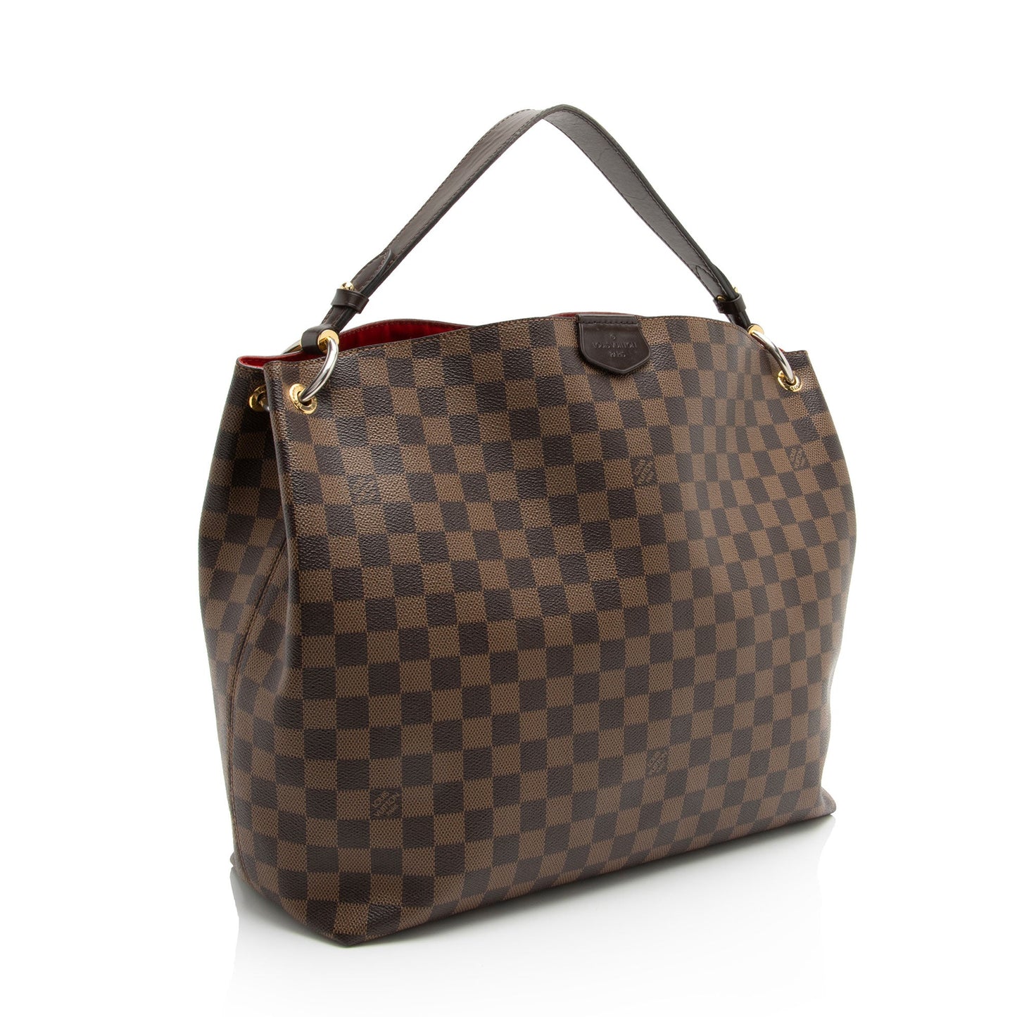 Louis Vuitton Damier Ebene Graceful MM Hobo (SHF-dDNZPo)