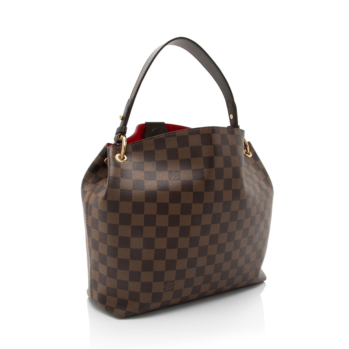 Louis Vuitton Damier Ebene Graceful PM Hobo (SHF-th1bL6)