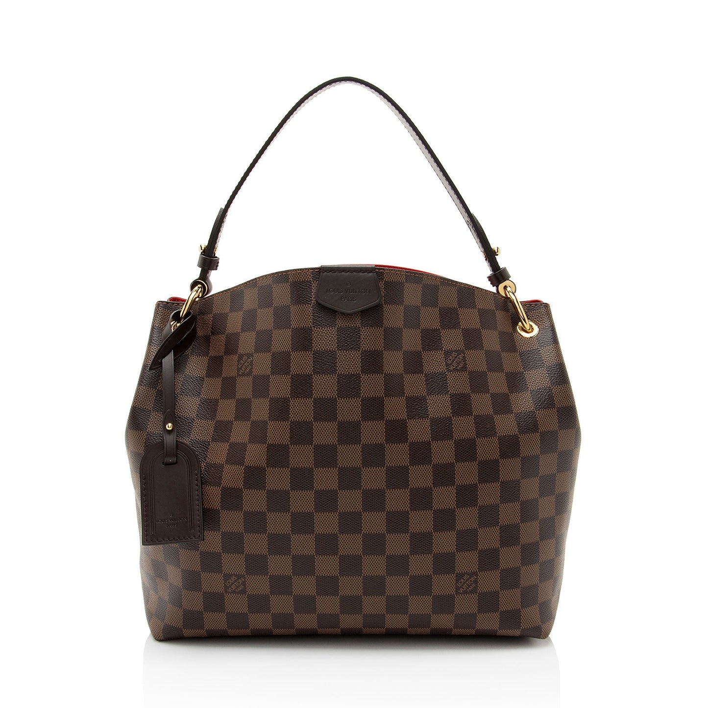 Louis Vuitton Damier Ebene Graceful PM Hobo (SHF-WhdFTh)