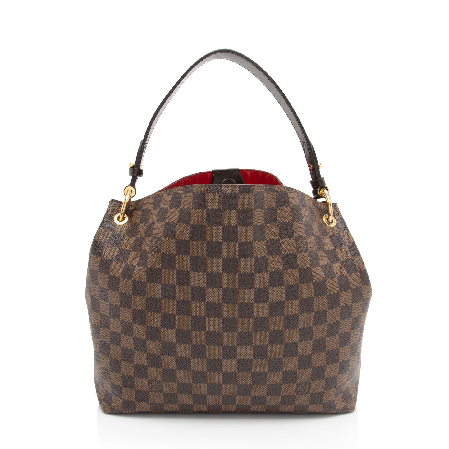 Louis Vuitton Damier Ebene Graceful PM Hobo (SHF-7GmGY0)