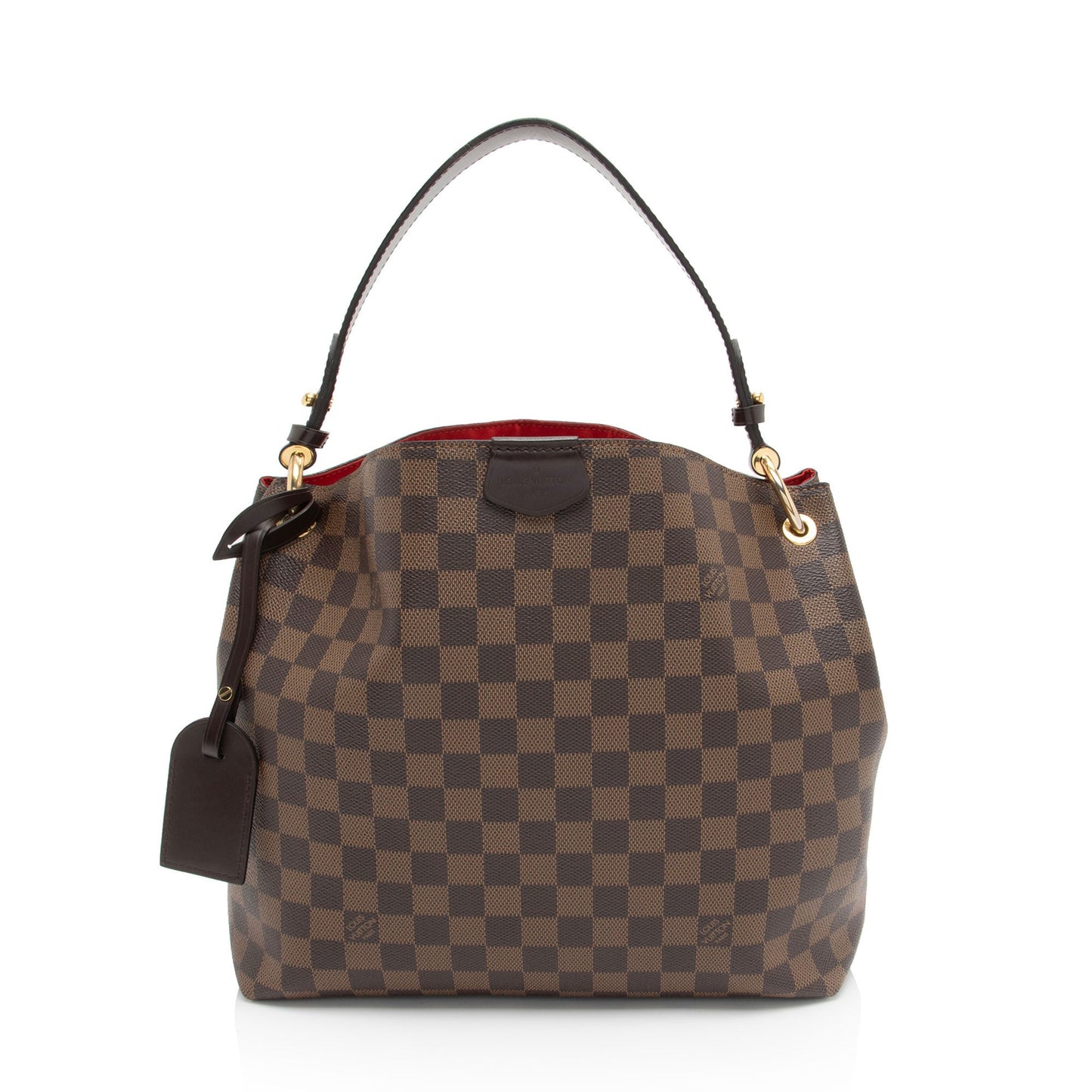 Louis Vuitton Damier Ebene Graceful PM Hobo (SHF-7GmGY0)