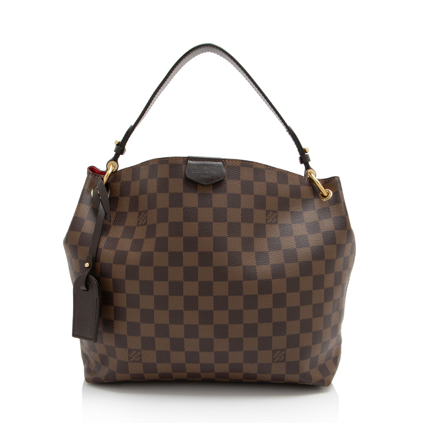 Louis Vuitton Damier Ebene Graceful PM Hobo (SHF-Y9AsR5)