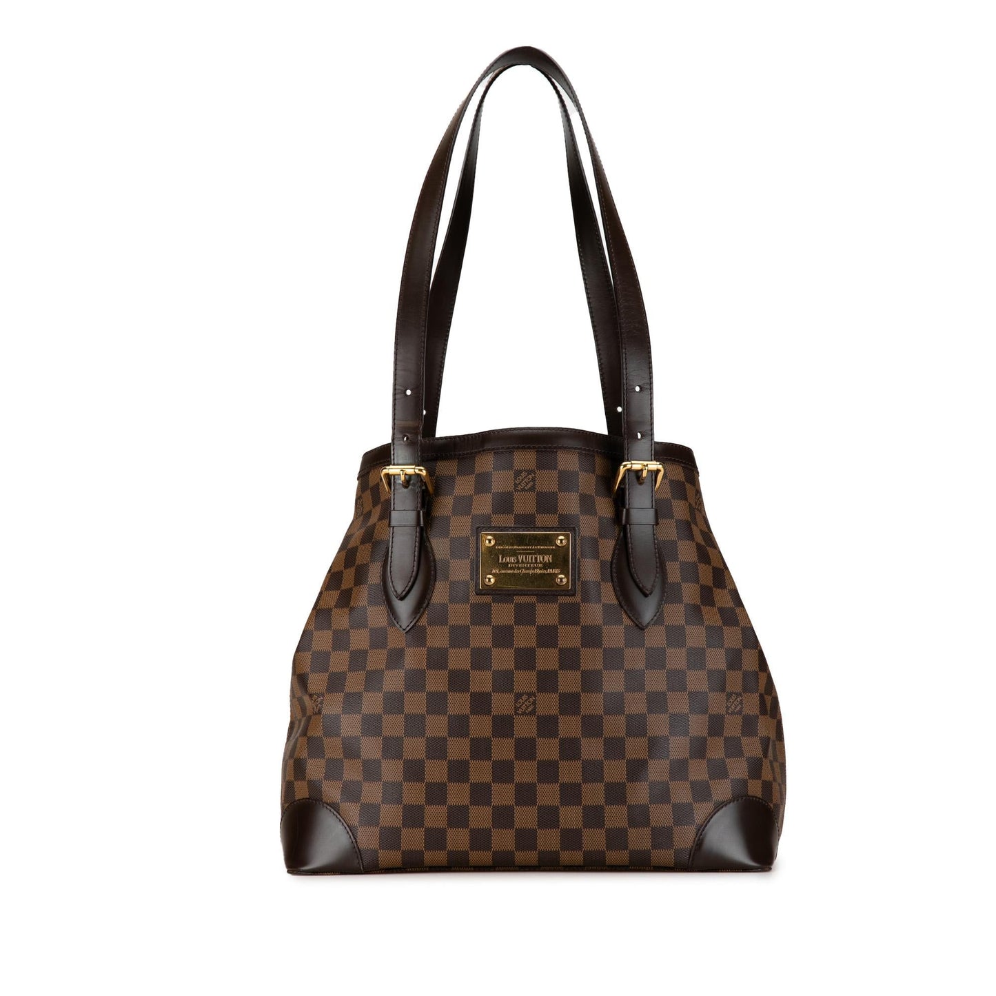 Louis Vuitton Damier Ebene Hampstead GM (SHG-YMpwlG)