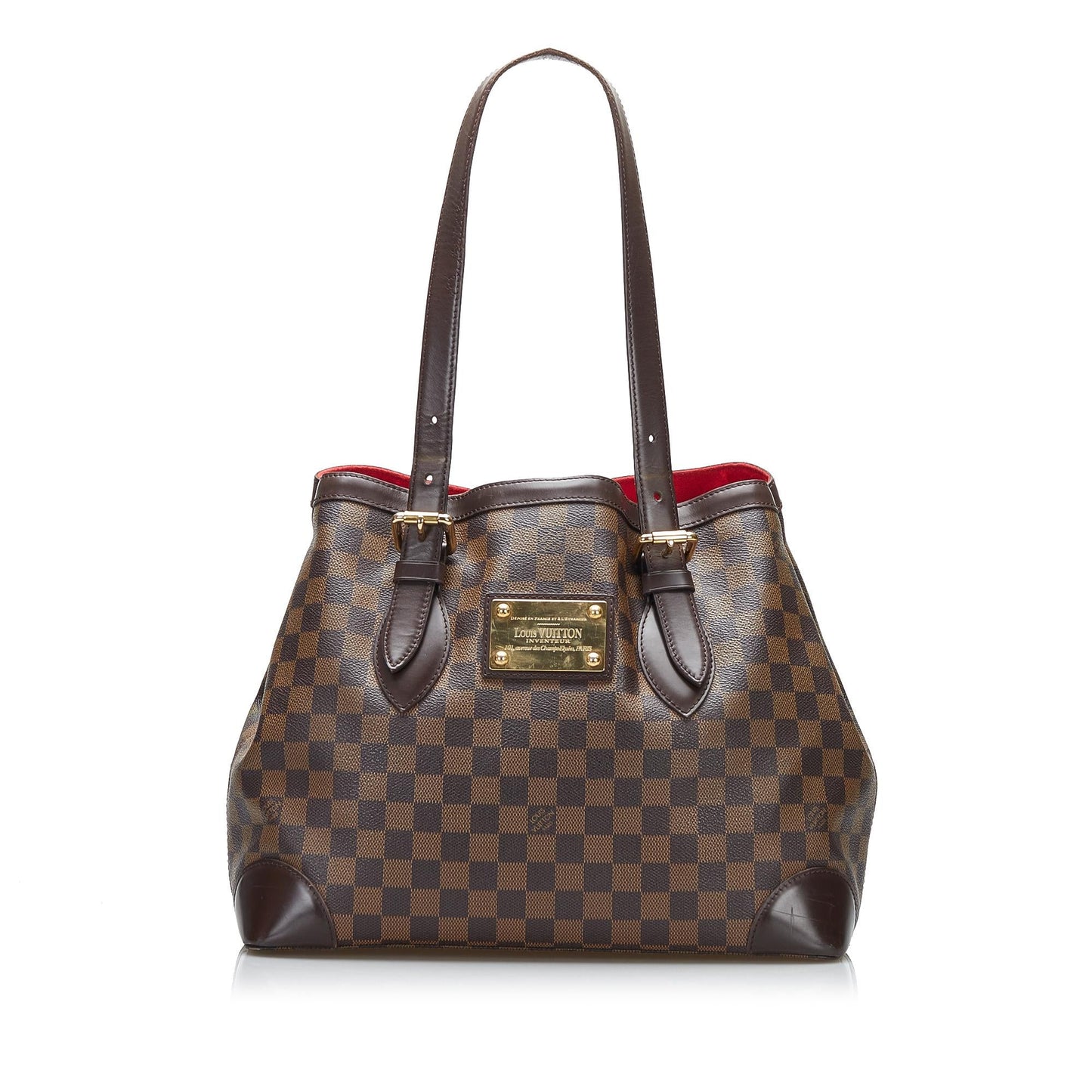 Louis Vuitton Damier Ebene Hampstead MM (SHG-zhnVQQ)
