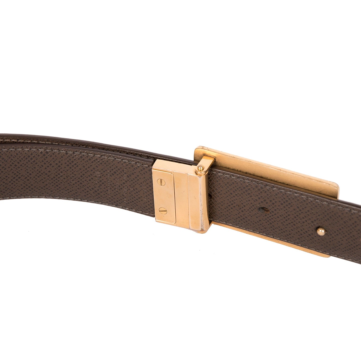Louis Vuitton Damier Ebene Inventeur Reversible 35MM Belt