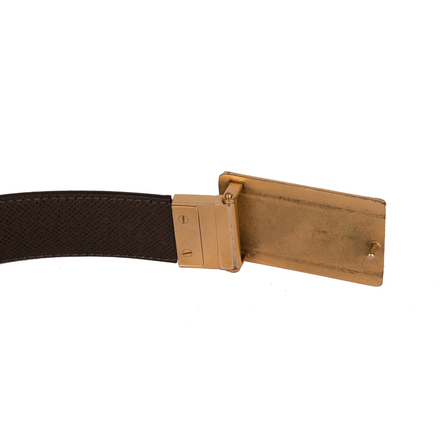 Louis Vuitton Damier Ebene Inventeur Reversible 35MM Belt