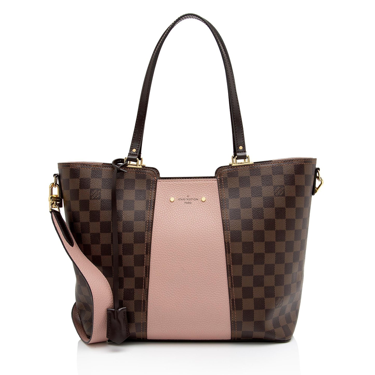 Louis Vuitton Damier Ebene Jersey Tote (SHF-L9vKKt)