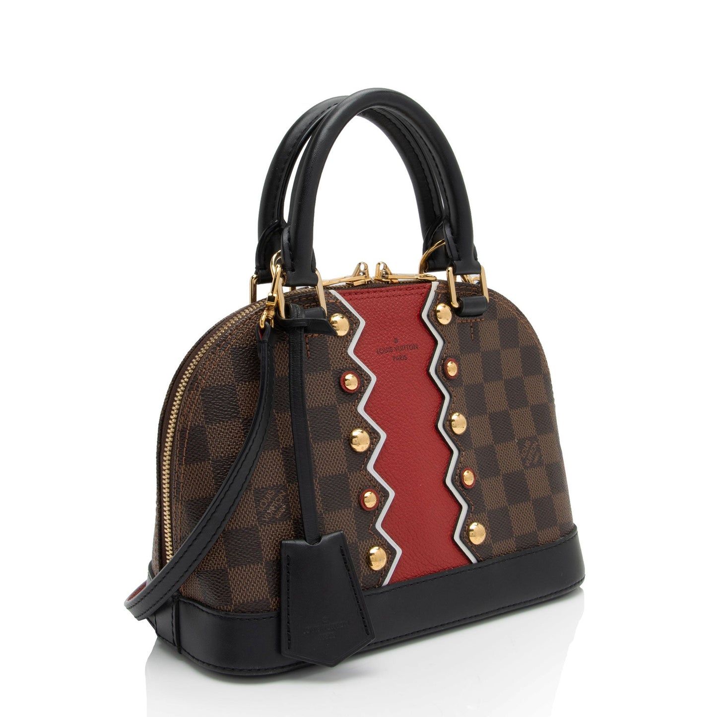 Louis Vuitton Damier Ebene Karakoram Alma BB Satchel (SHF-rHRWTZ)