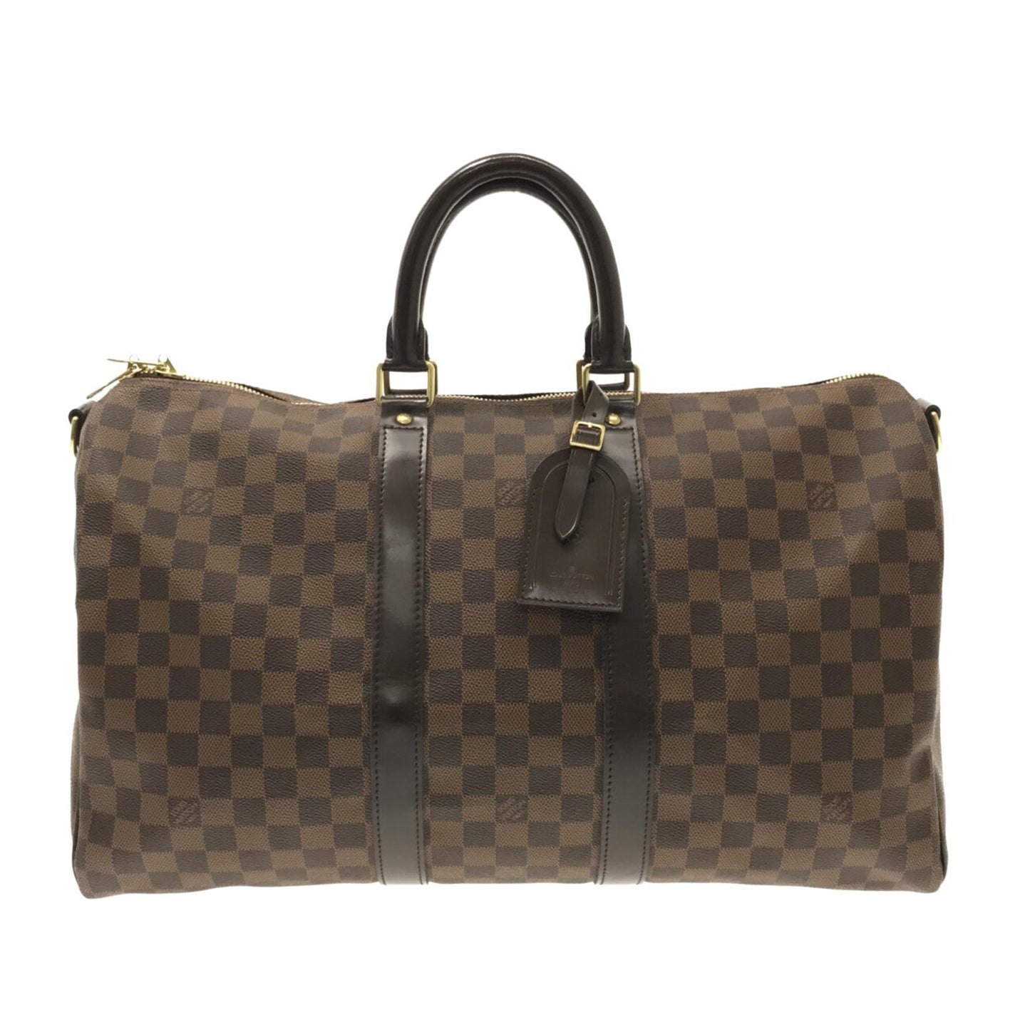Louis Vuitton Damier Ebene Keepall Bandouliere 45 (SHG-vffBjt)