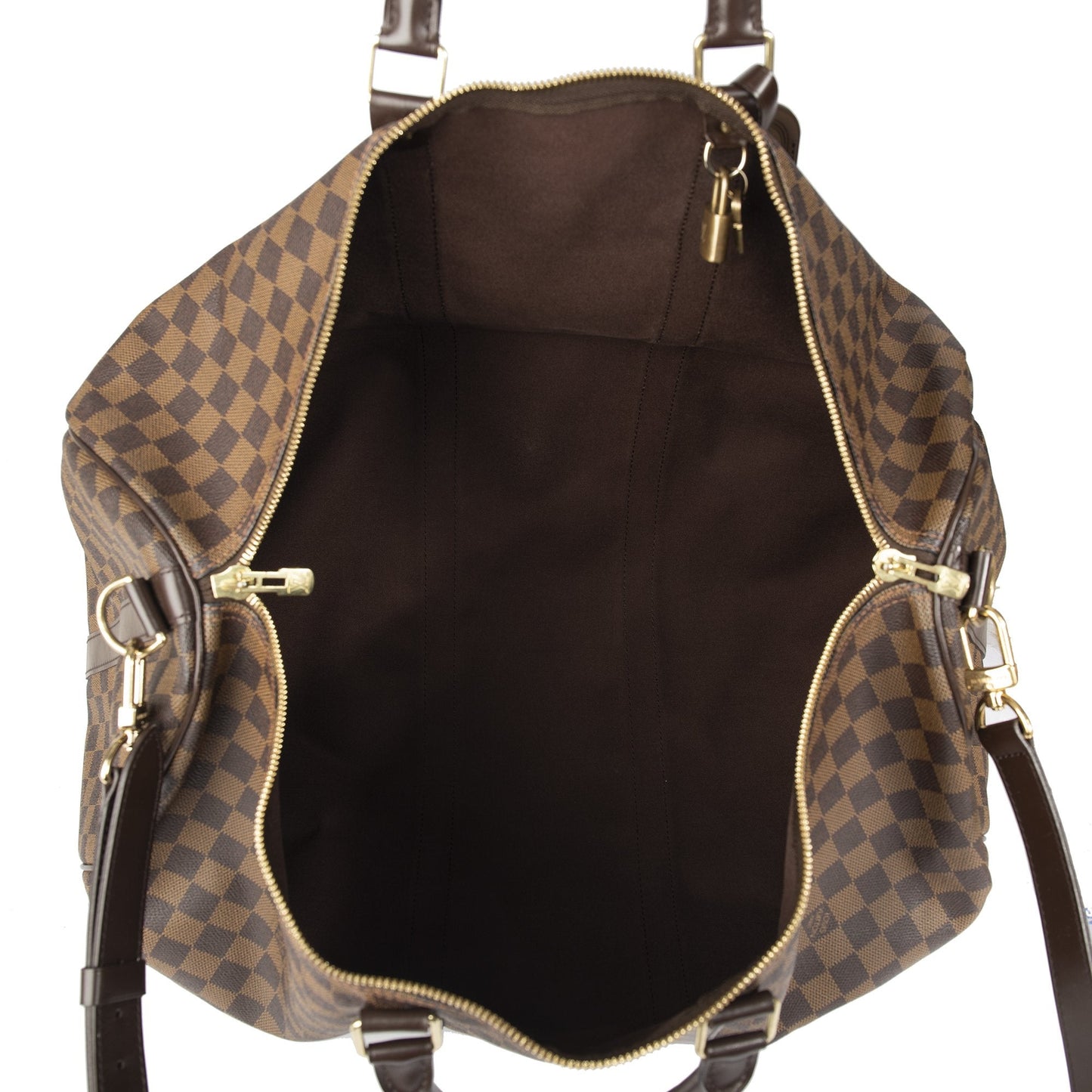 Louis Vuitton Damier Ebene Keepall Bandoulière 55