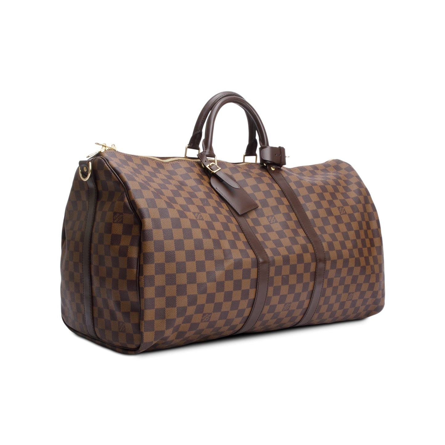 Louis Vuitton Damier Ebene Keepall Bandouliere 55