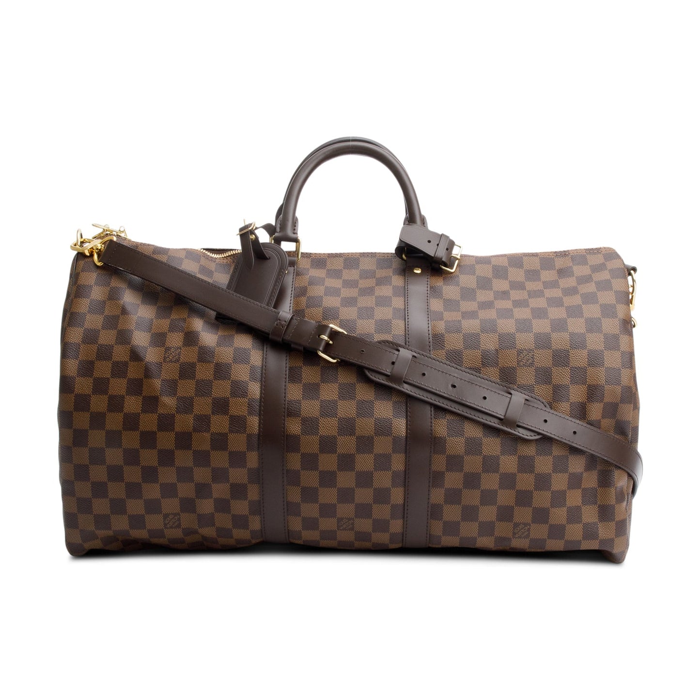 Louis Vuitton Damier Ebene Keepall Bandouliere 55