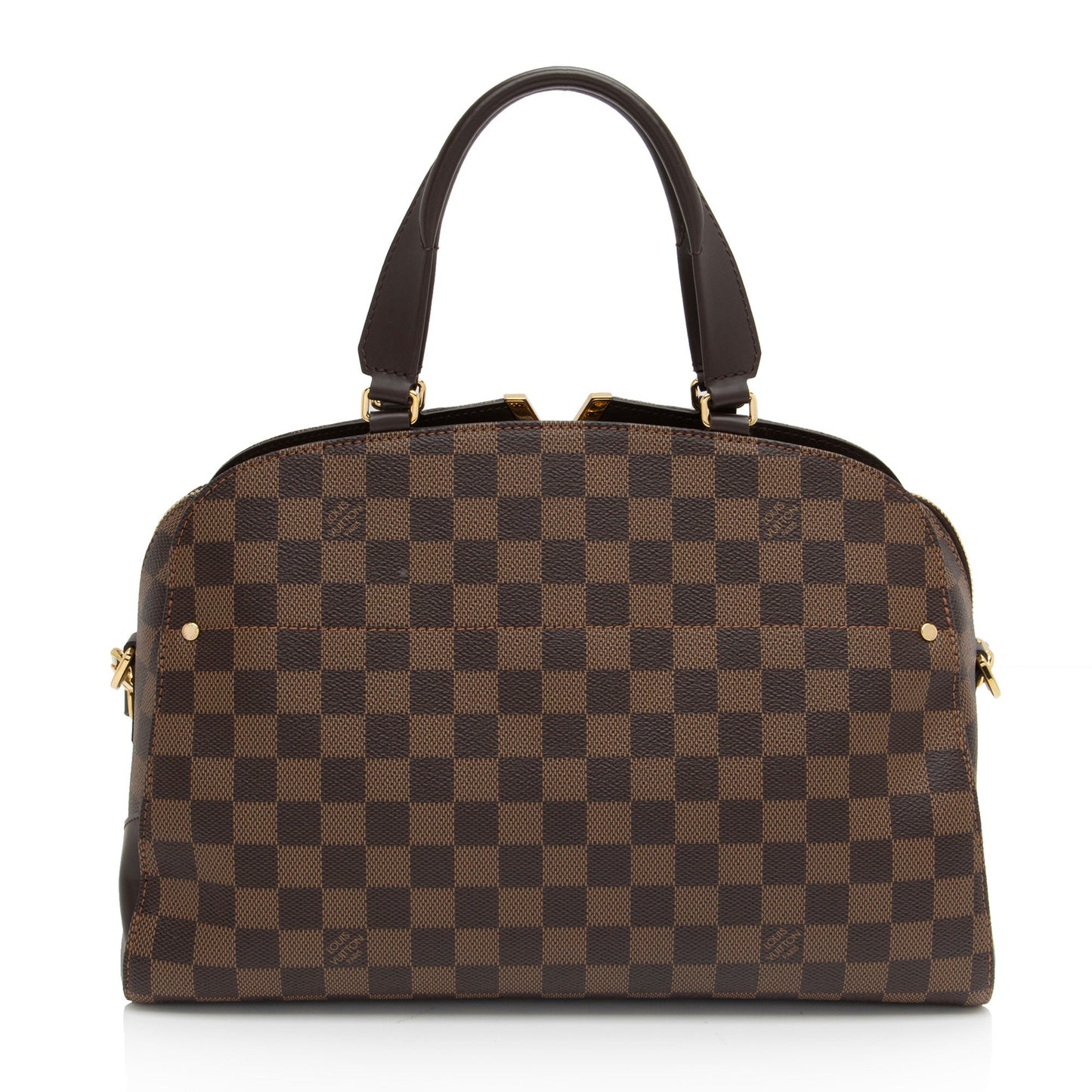 Louis Vuitton Damier Ebene Kensington Bowling Satchel (SHF-OyYSEG)